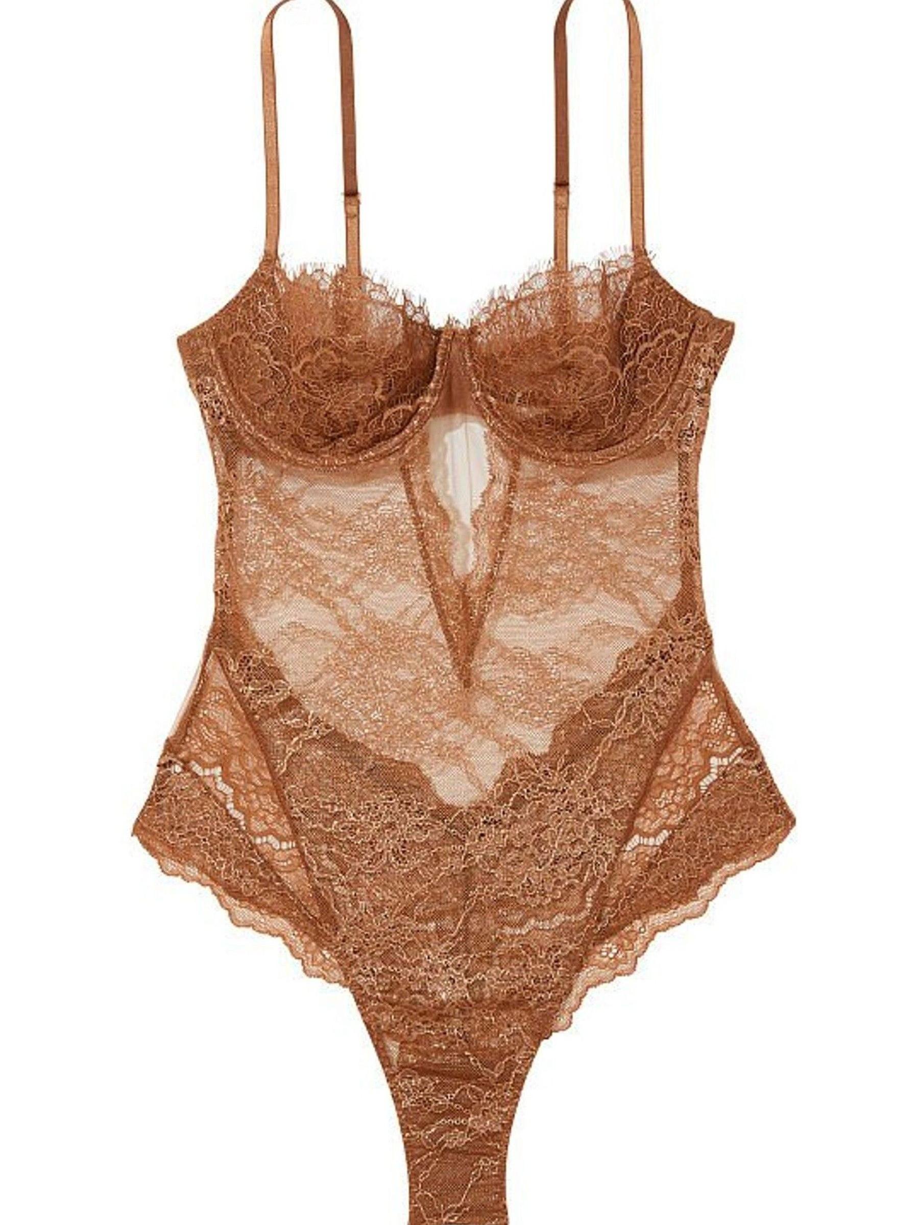 Nude Caramel Kiss Wicked Unlined Balcony Bodysuit - Image 3 of 3