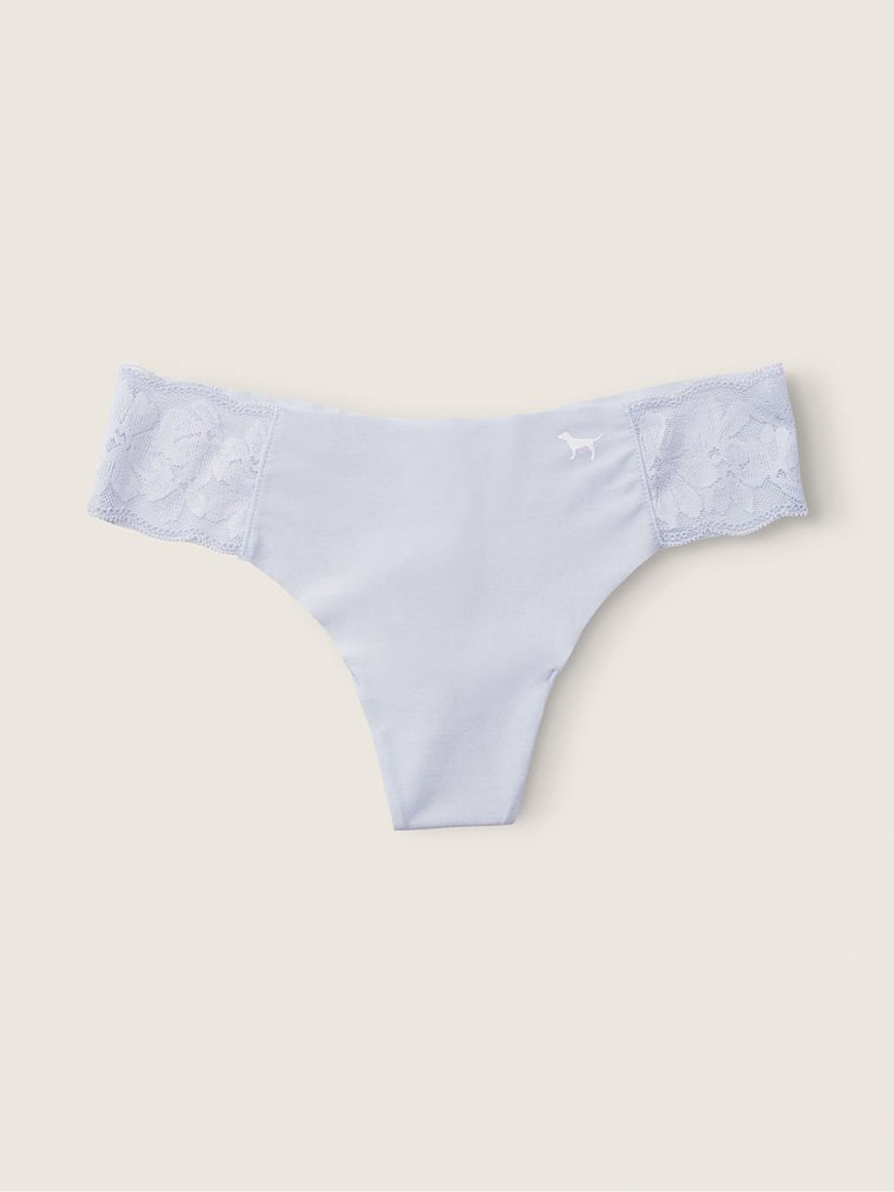 Arctic Ice Blue No Show Thong Knickers - Image 1 of 2 Arctic Ice Blue No Show Thong Knickers - Image 1 of 2