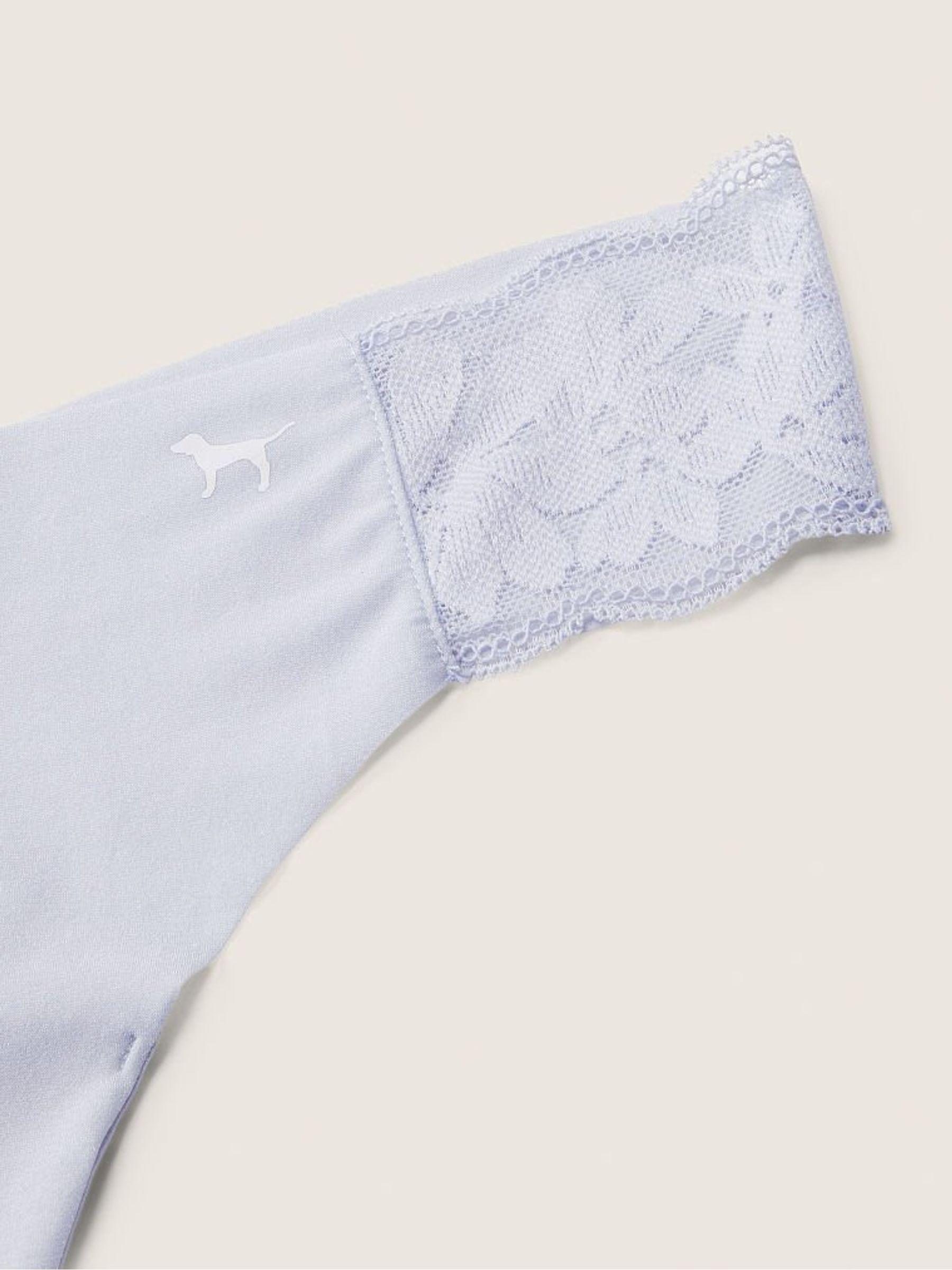 Arctic Ice Blue No Show Thong Knickers - Image 2 of 2 Arctic Ice Blue No Show Thong Knickers - Image 2 of 2