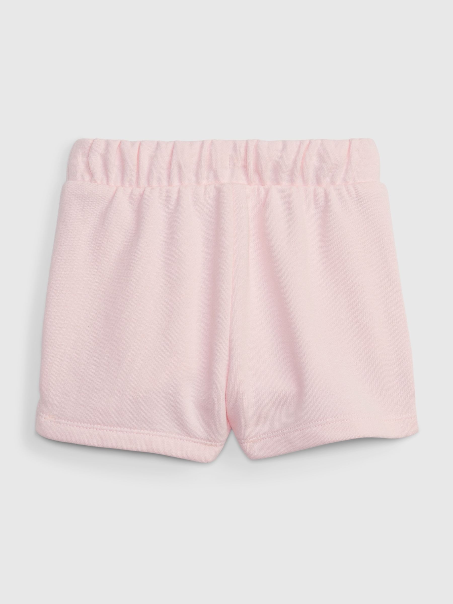 Pink Logo Pull On Jogger Shorts - Image 2 of 4