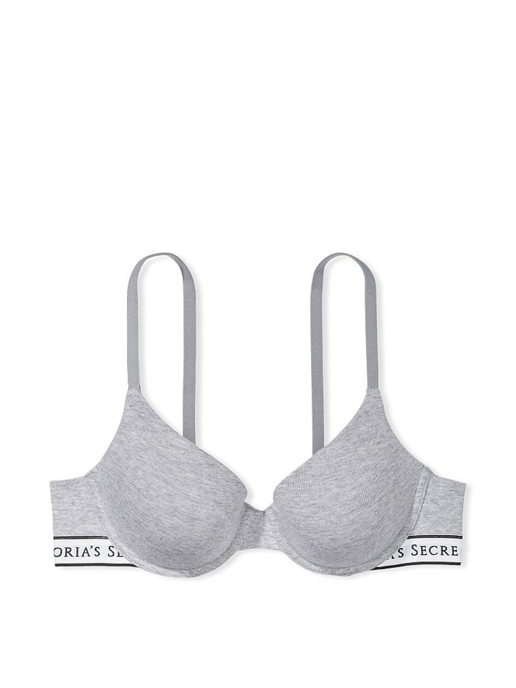 Grey Heather Demi Lightly Lined Bra - Image 3 of 3