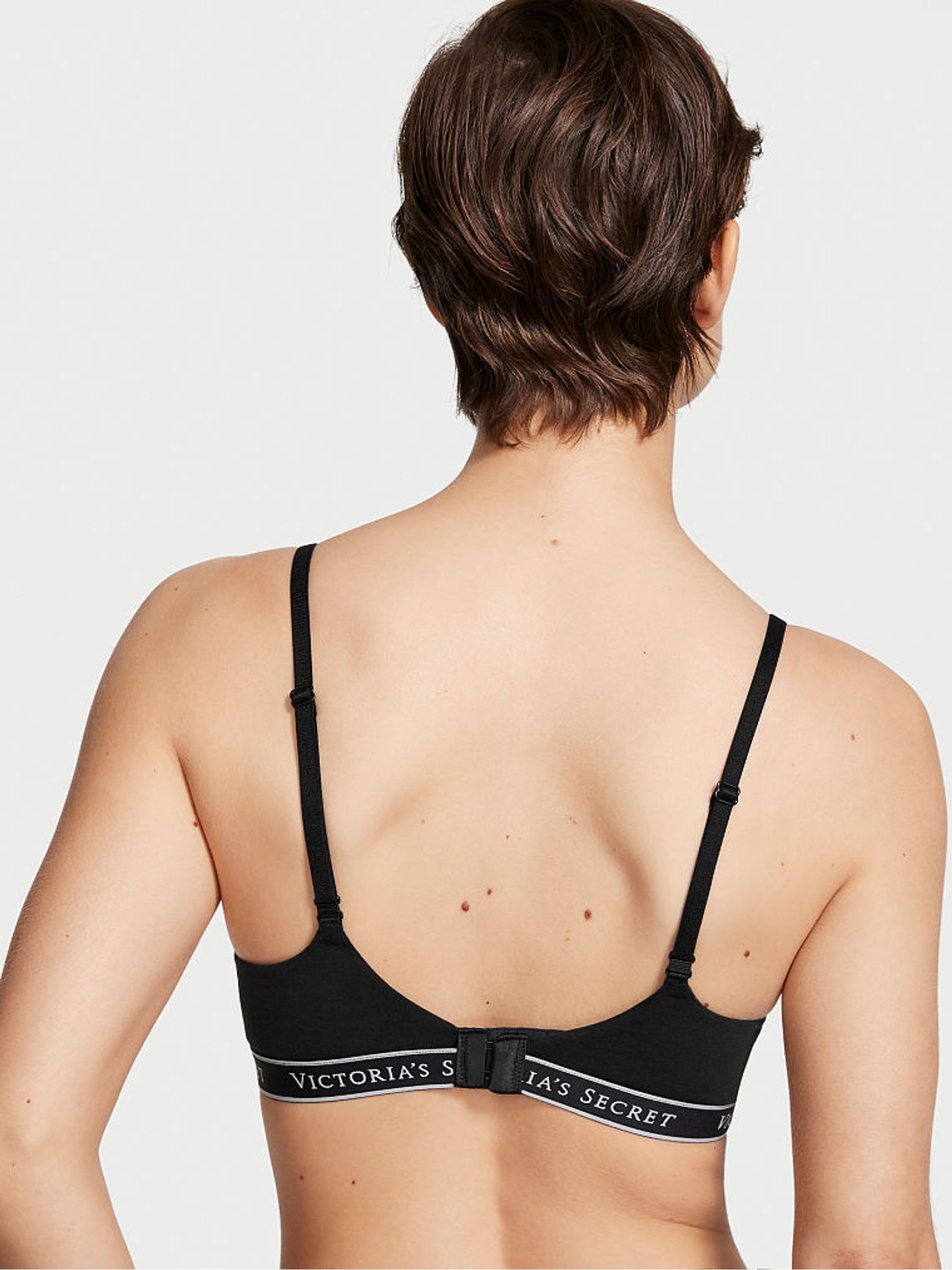 Black Band Non Wired Lightly Lined Bra - Image 2 of 4