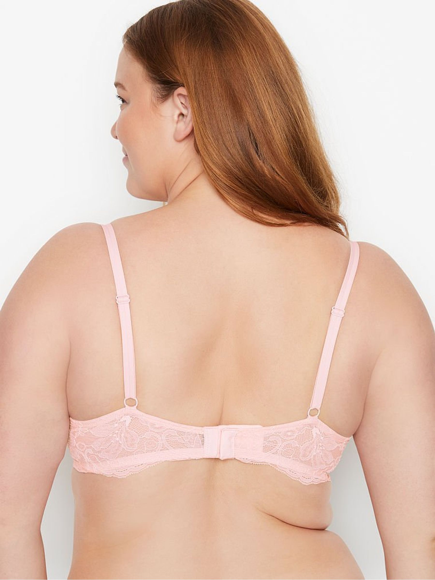Purest Pink Smooth Plunge Push Up Bra - Image 2 of 3