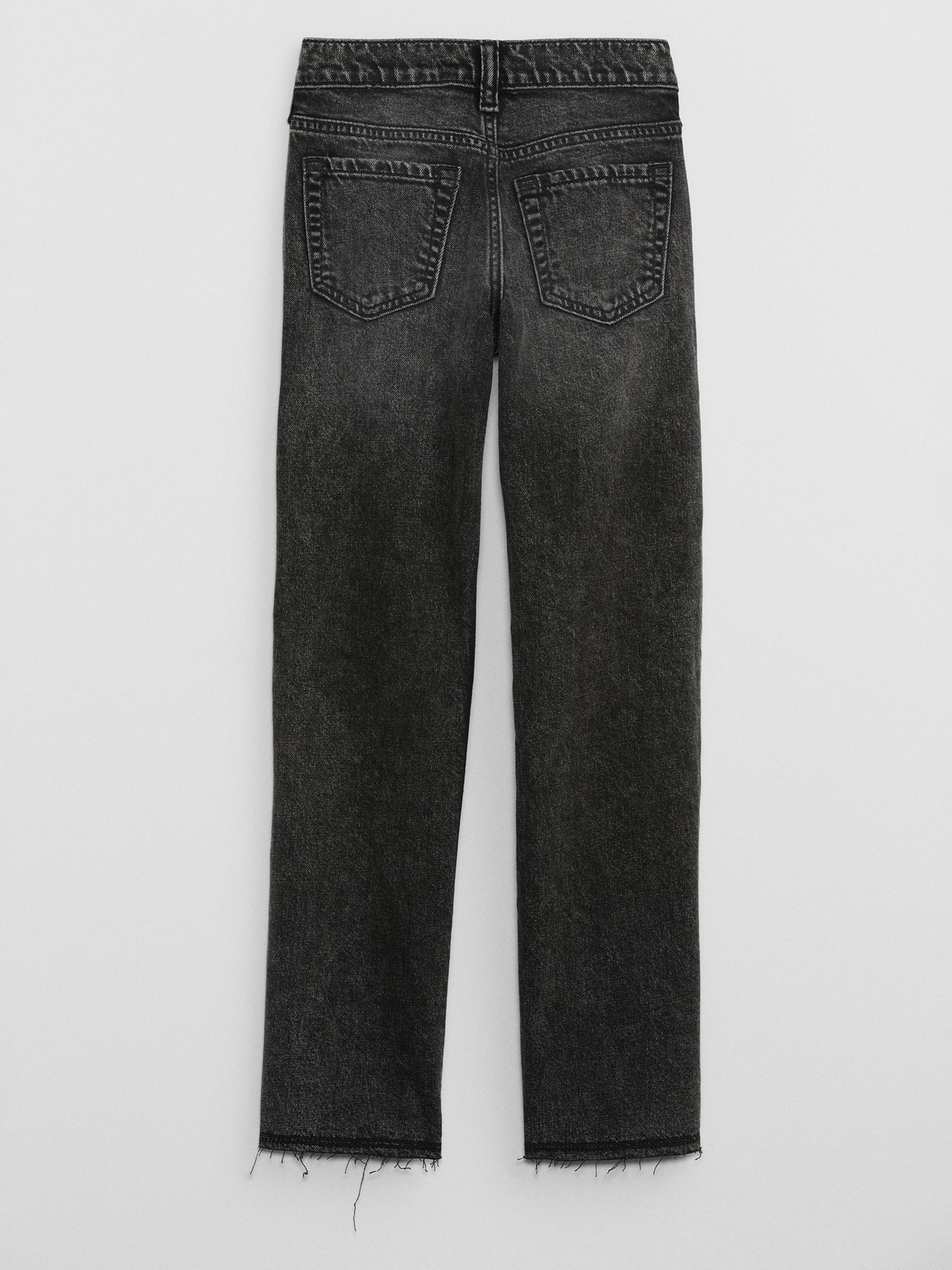 Washed Black Mid Rise Straight Washwell Jeans (5-14yrs) - Image 2 of 4