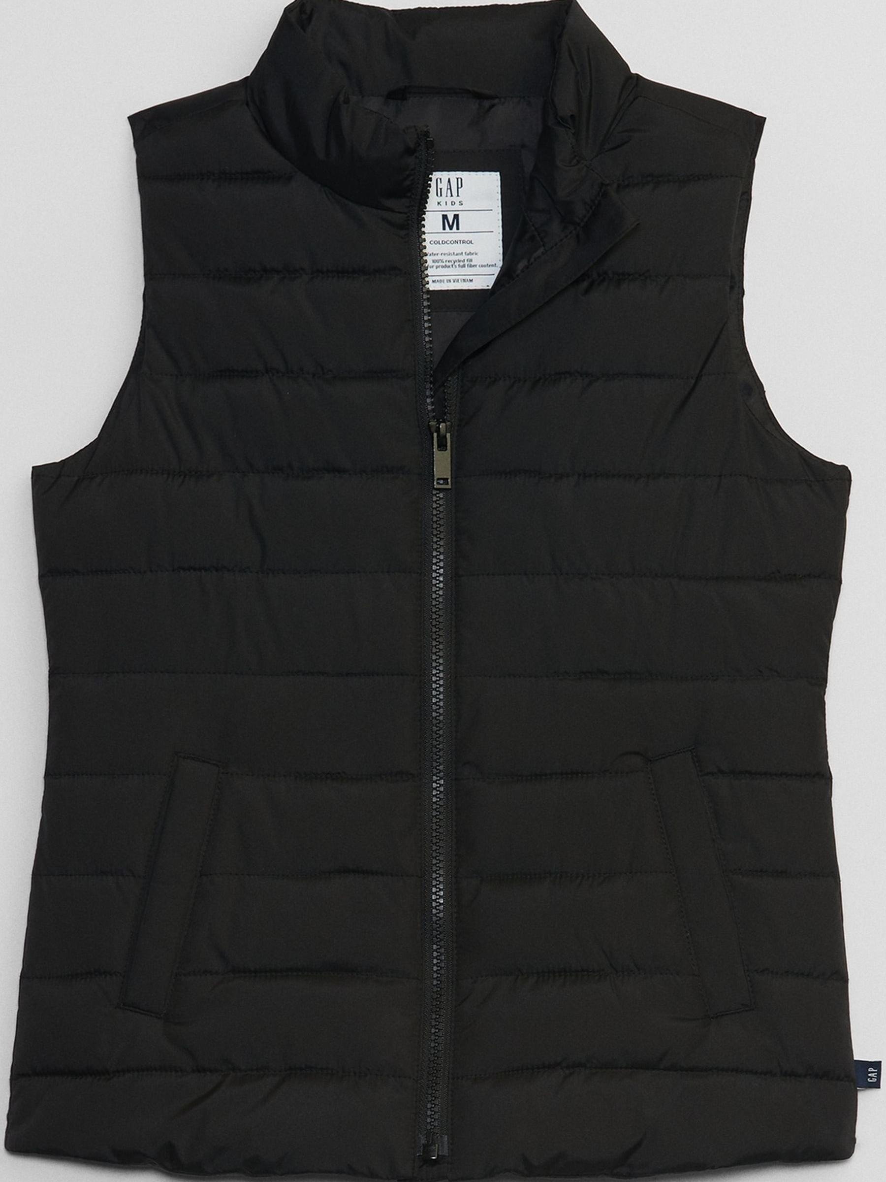 Black Cold Control Puffer Sleeveless Gilet - Image 1 of 1