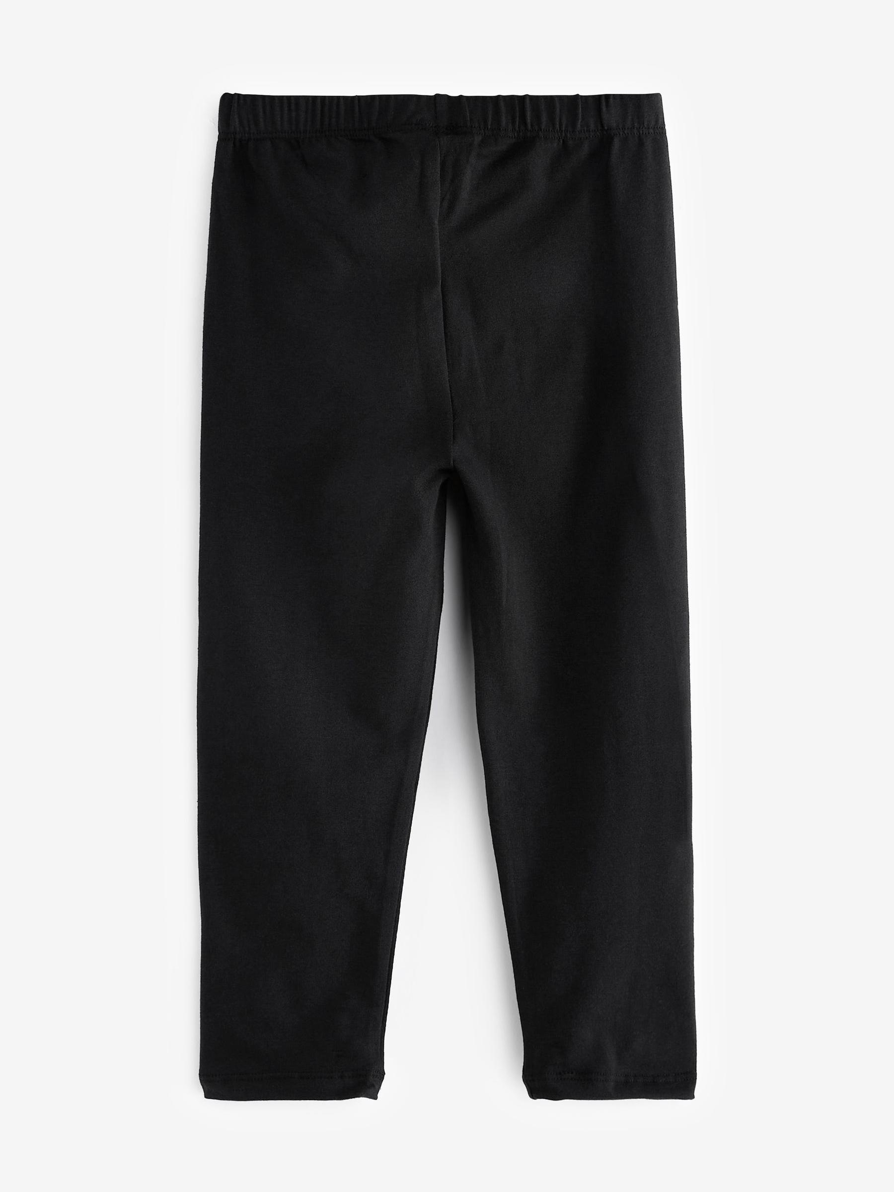 Organic Cotton Capri Leggings 3-Pack - Image 4 of 5