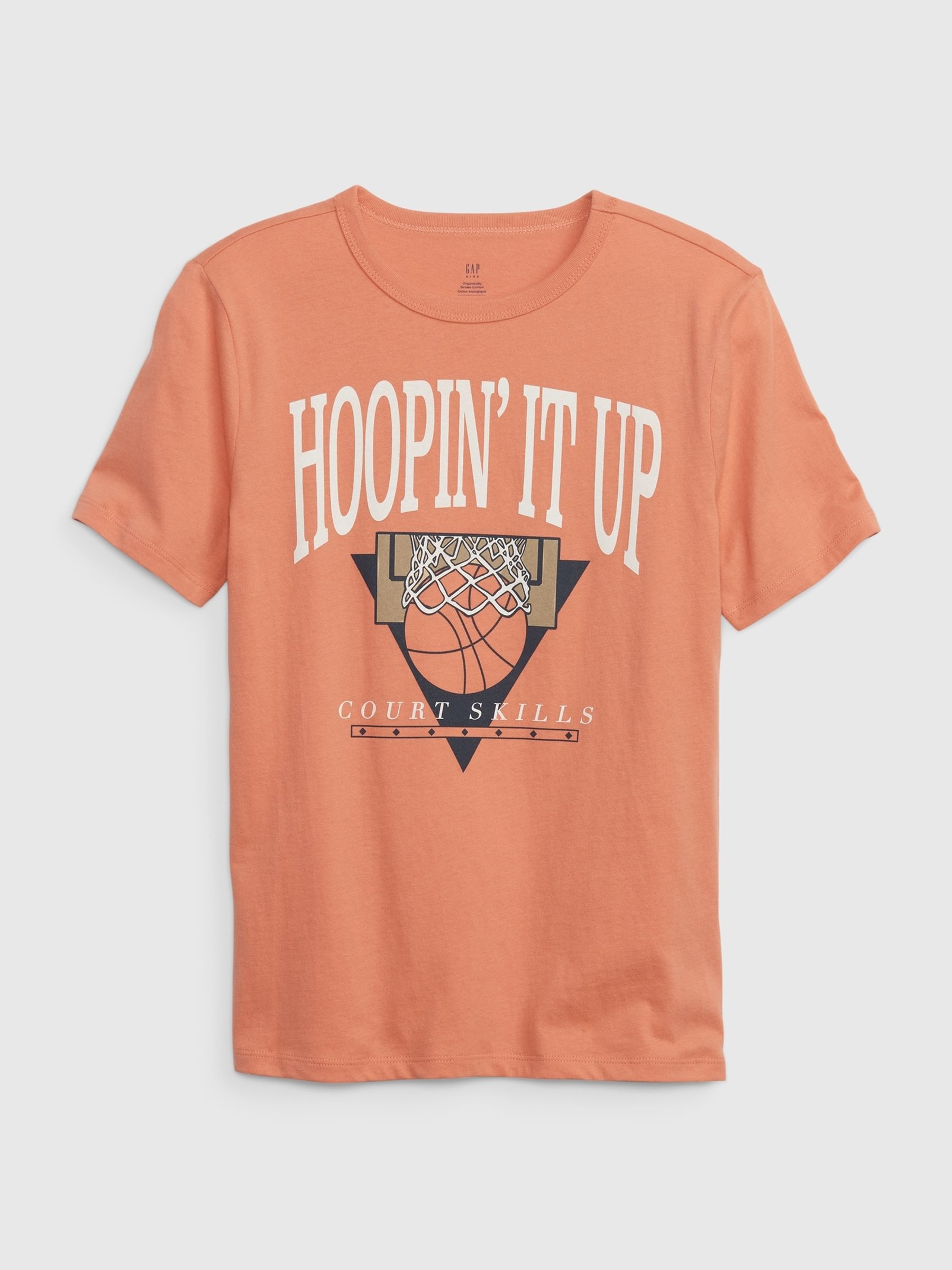 Kids 100% Organic Cotton Graphic T-Shirt - Image 1 of 2