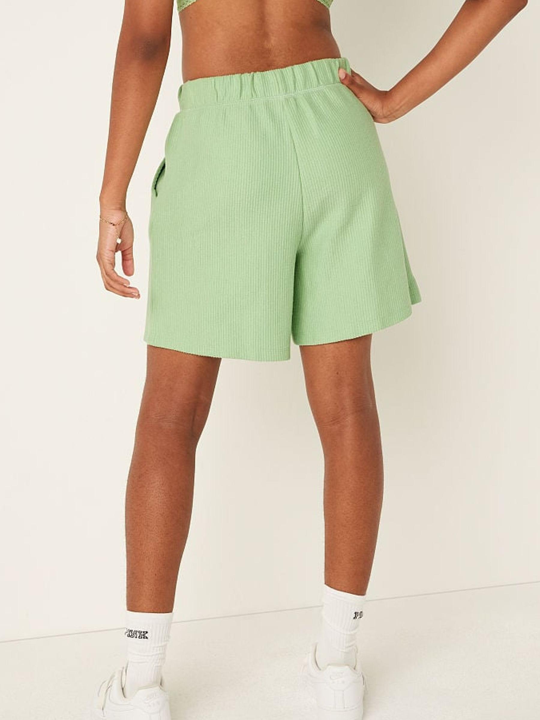 Soft Jade Green Lounge High Waist Short - Image 2 of 4