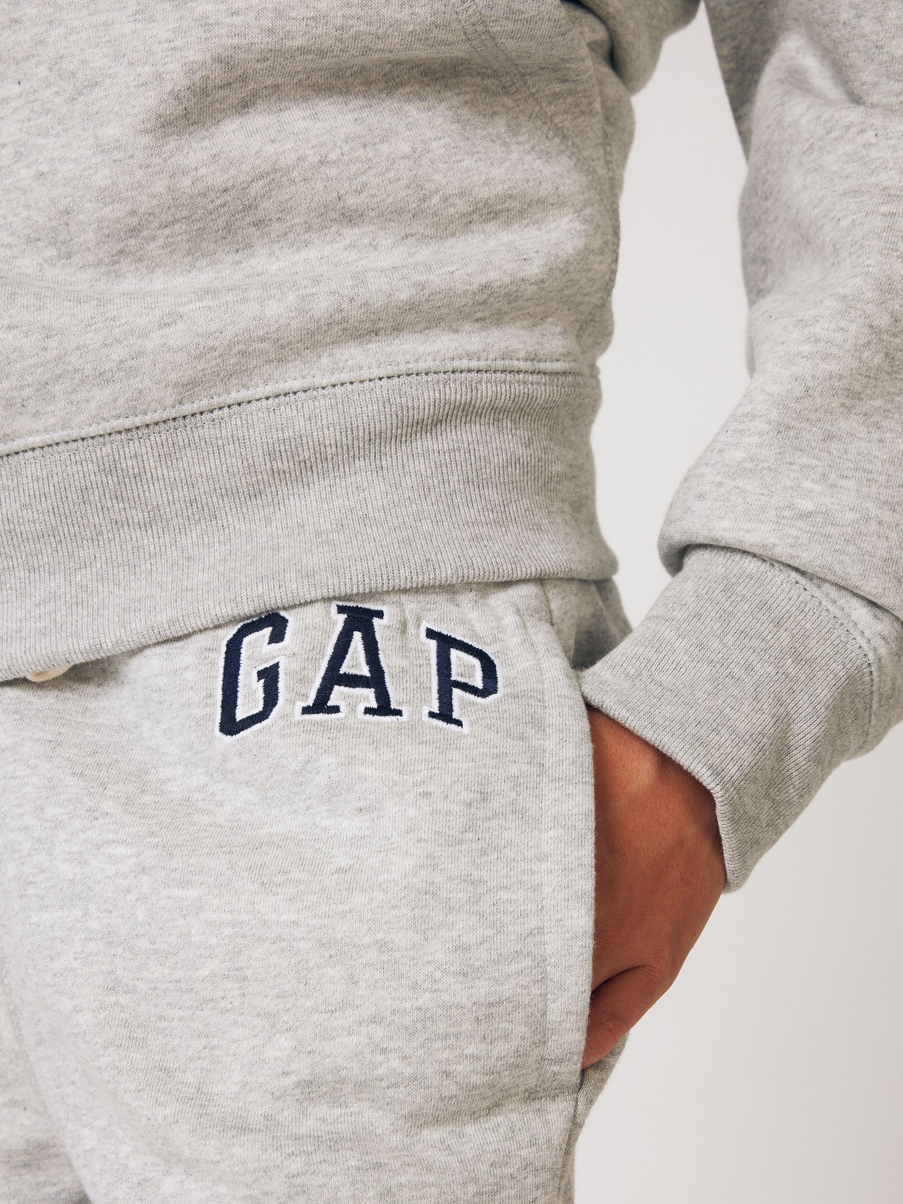 Grey Vintage Logo Fleece-Lined Joggers (4-13yrs) - Image 5 of 6