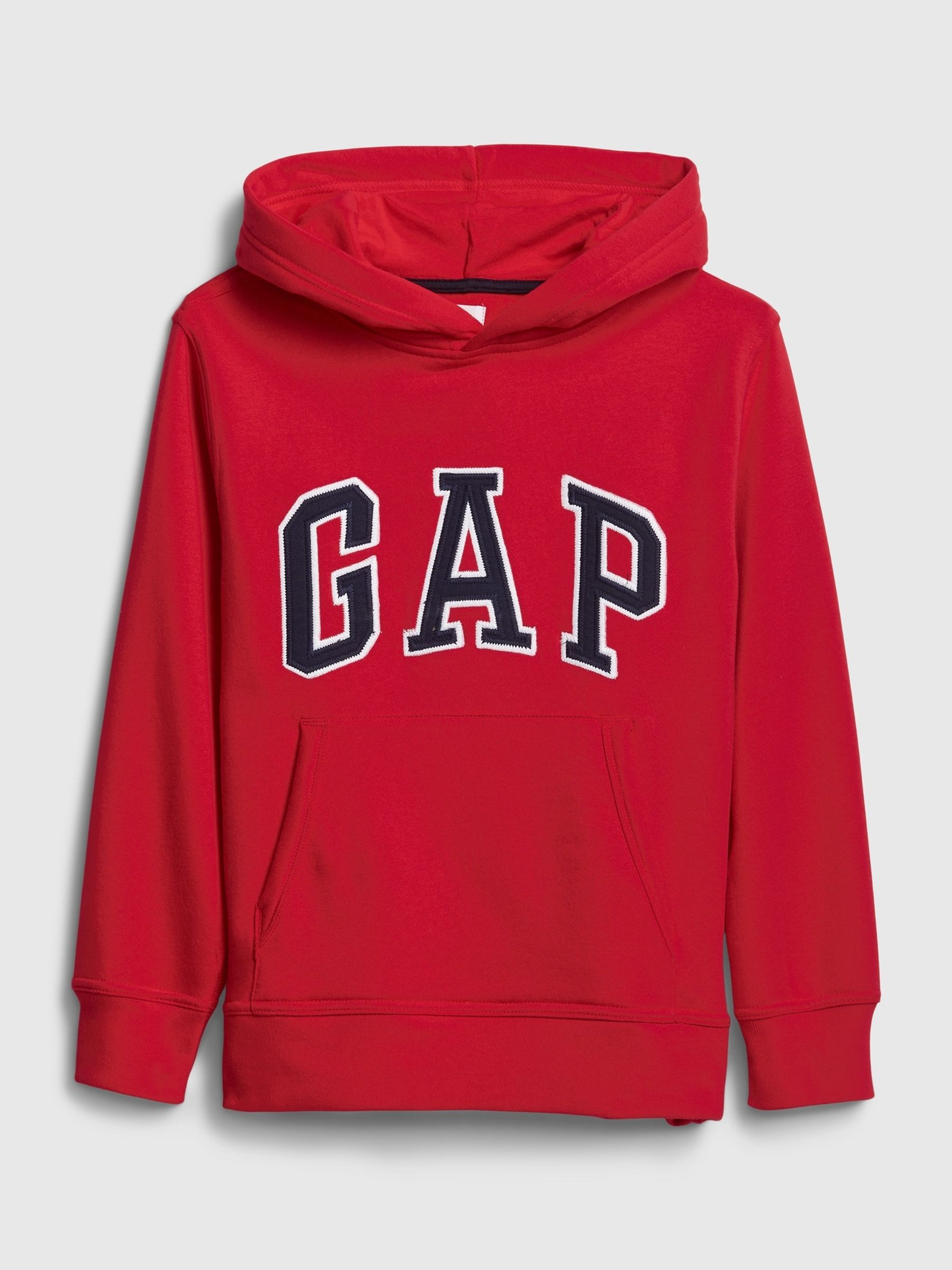 Red Logo Hoodie (4-13yrs) - Image 1 of 2