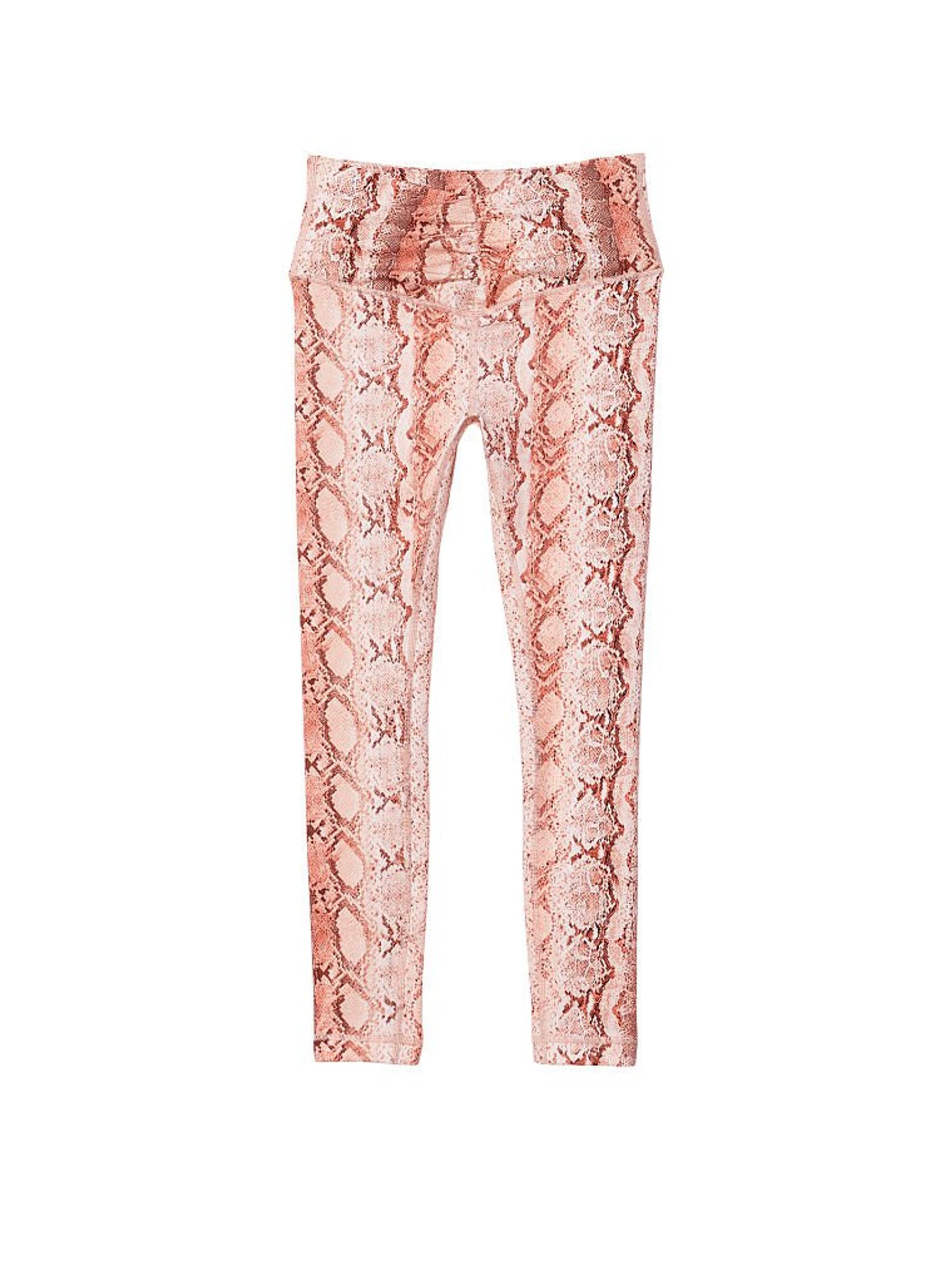 Nude Snake Animal Print Ruched Legging - Image 1 of 2