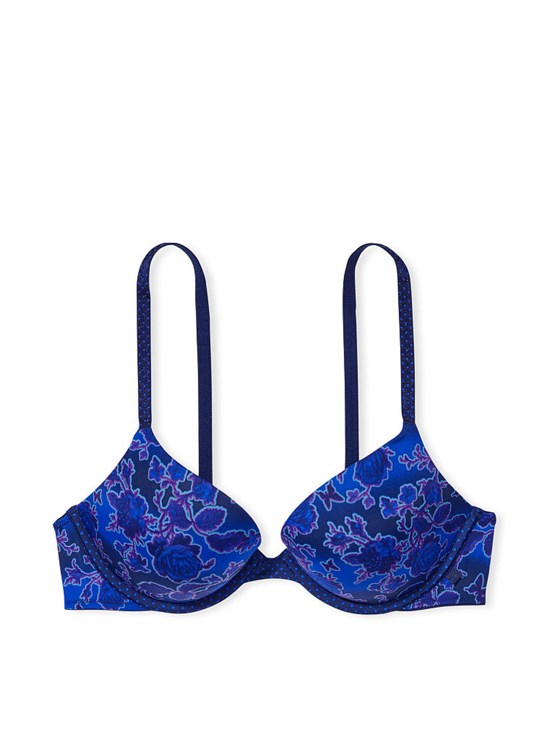 Ensign Navy Blue Smooth Push Up T-Shirt Bra - Image 3 of 3