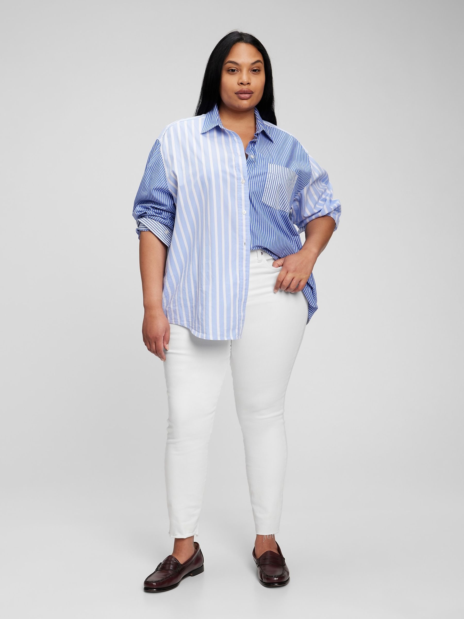 White High Rise True Skinny Jeans - Image 3 of 5