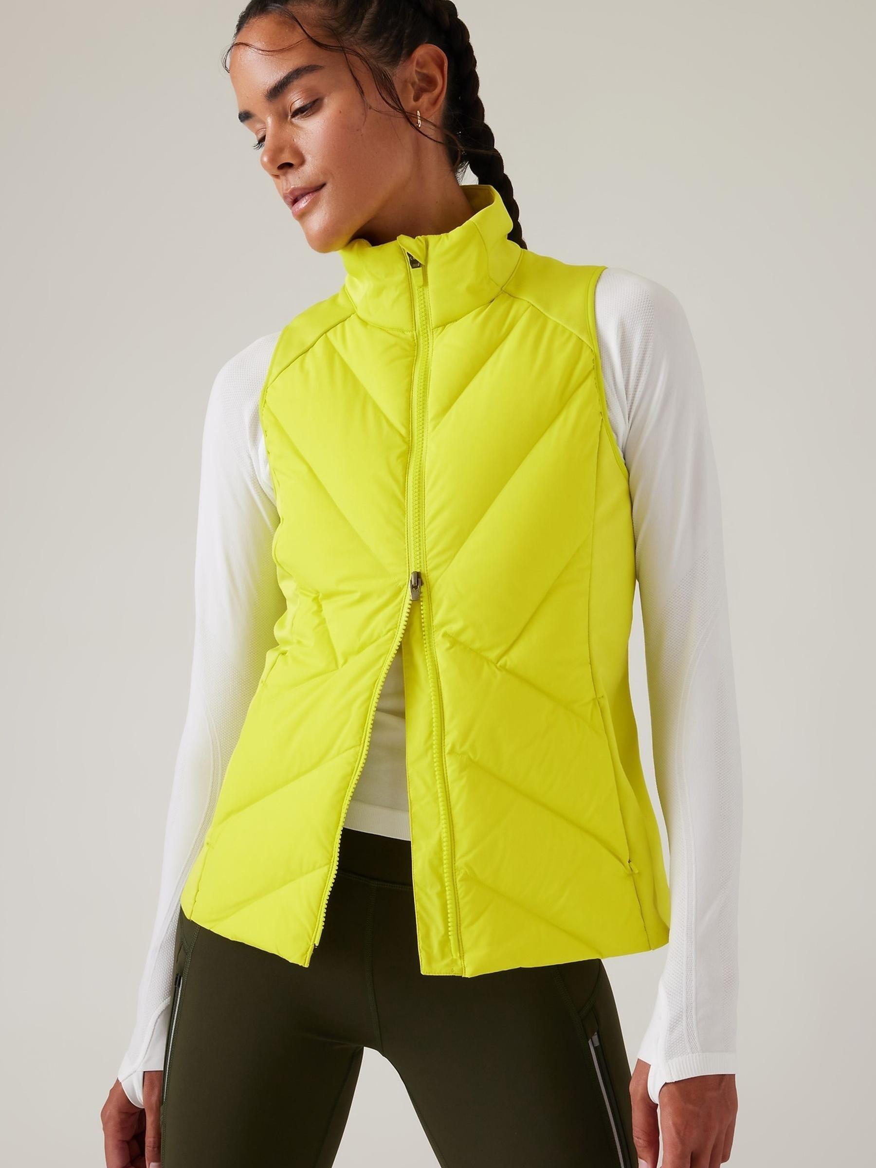 Athleta Yellow Inlet Gilet - Image 1 of 3