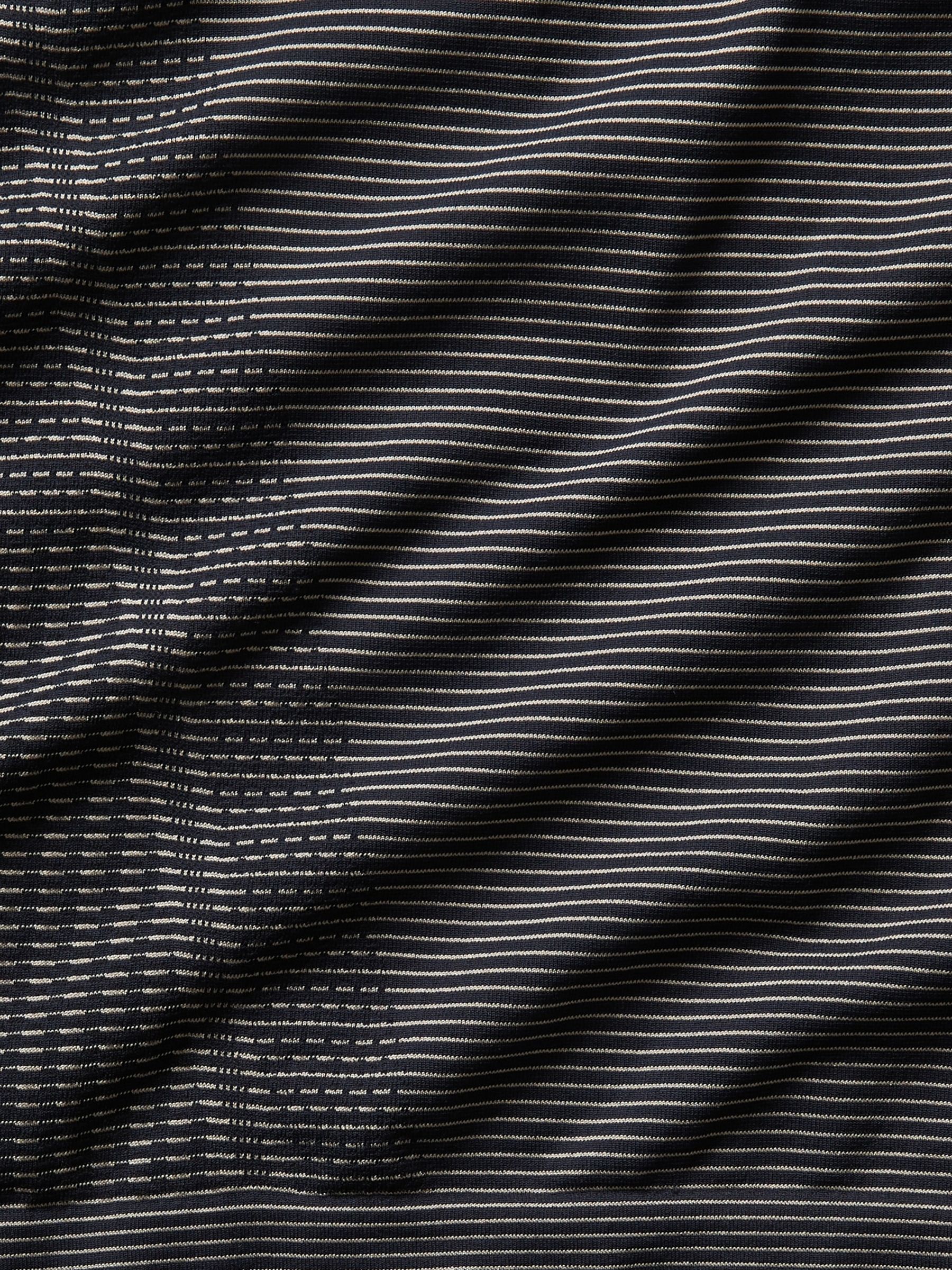 Athleta Black/White Momentum Stripe Seamless Tank - Image 5 of 5