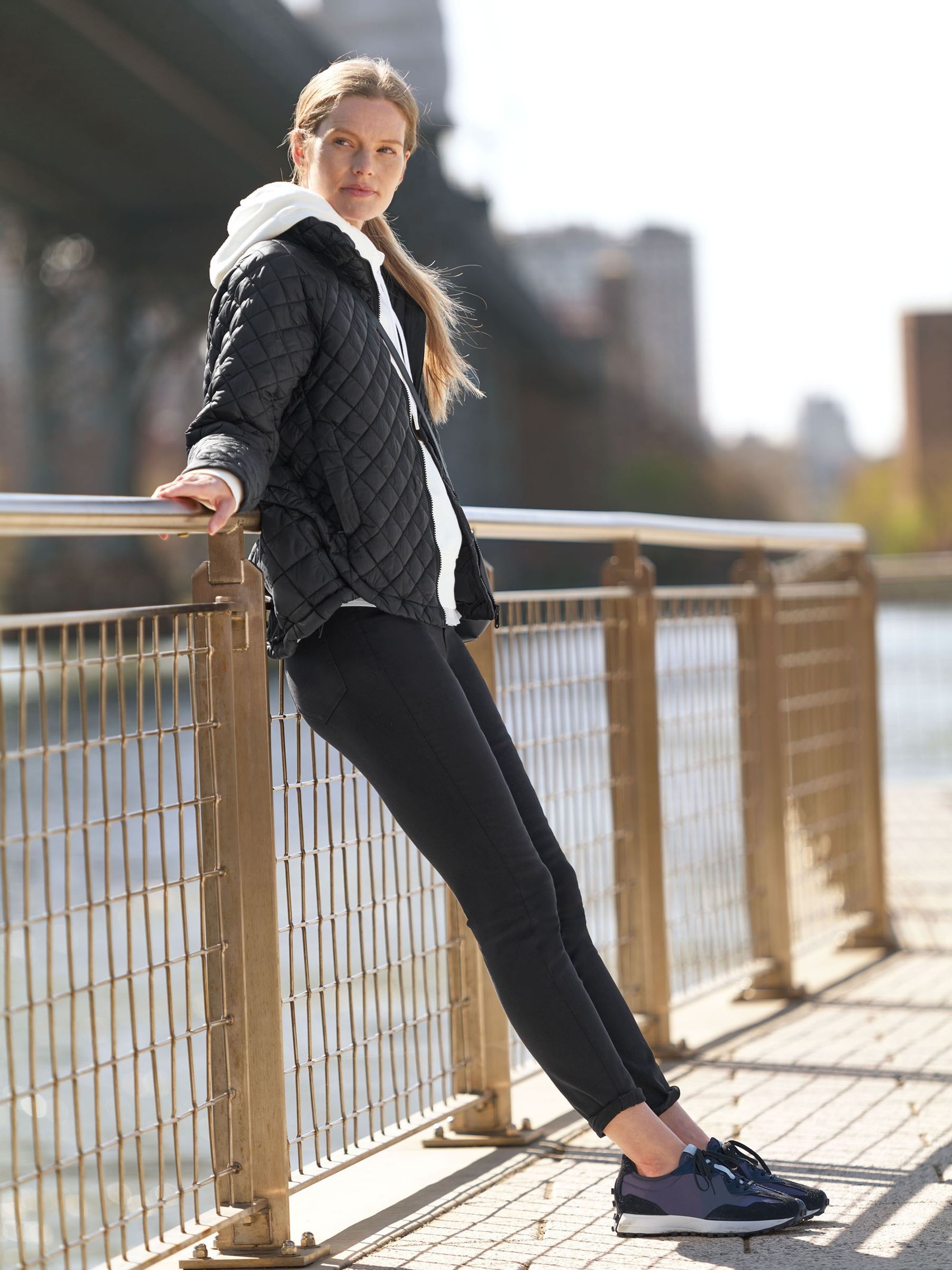 Athleta Black Whisper Featherless Jacket - Image 5 of 5