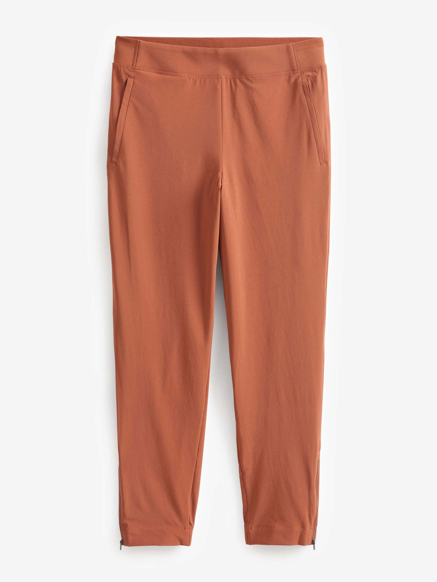 Athleta Brown Brooklyn Mid Rise Featherweight Joggers - Image 1 of 3