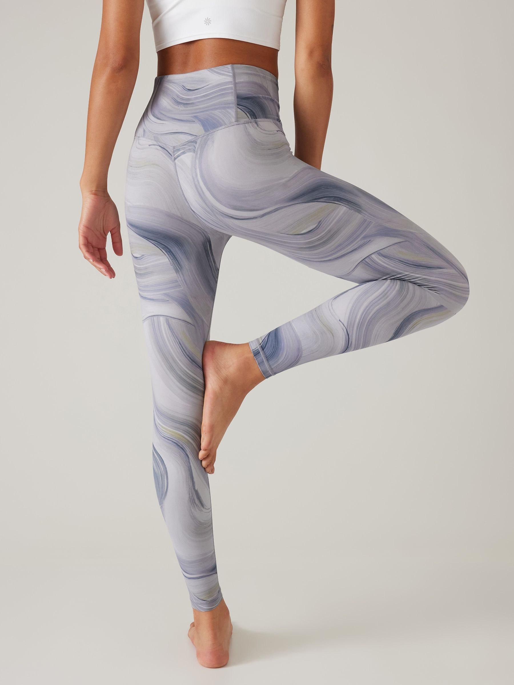 Athleta Grey Elation Leggings - Image 2 of 5
