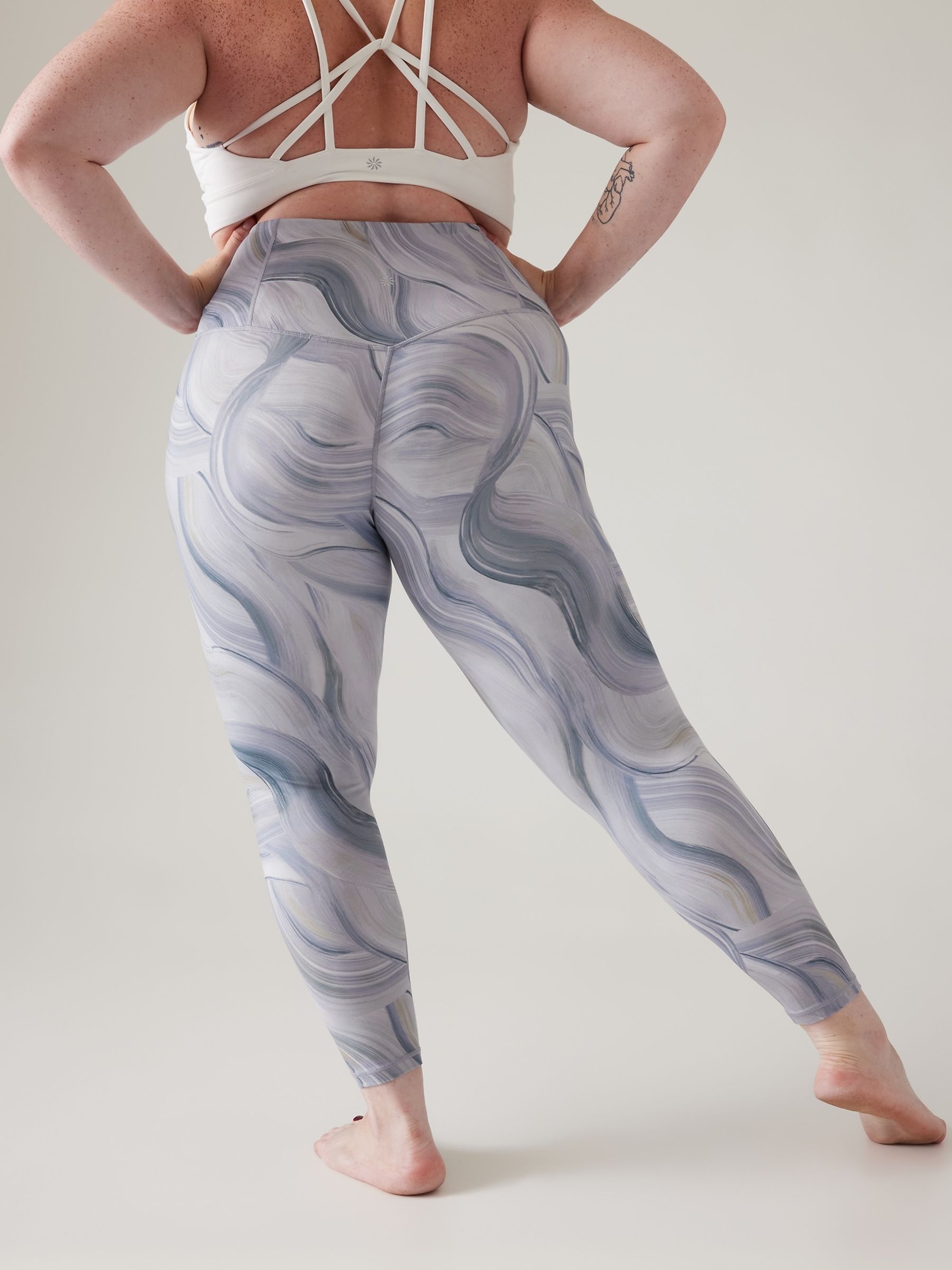 Athleta Grey Elation Leggings - Image 5 of 5