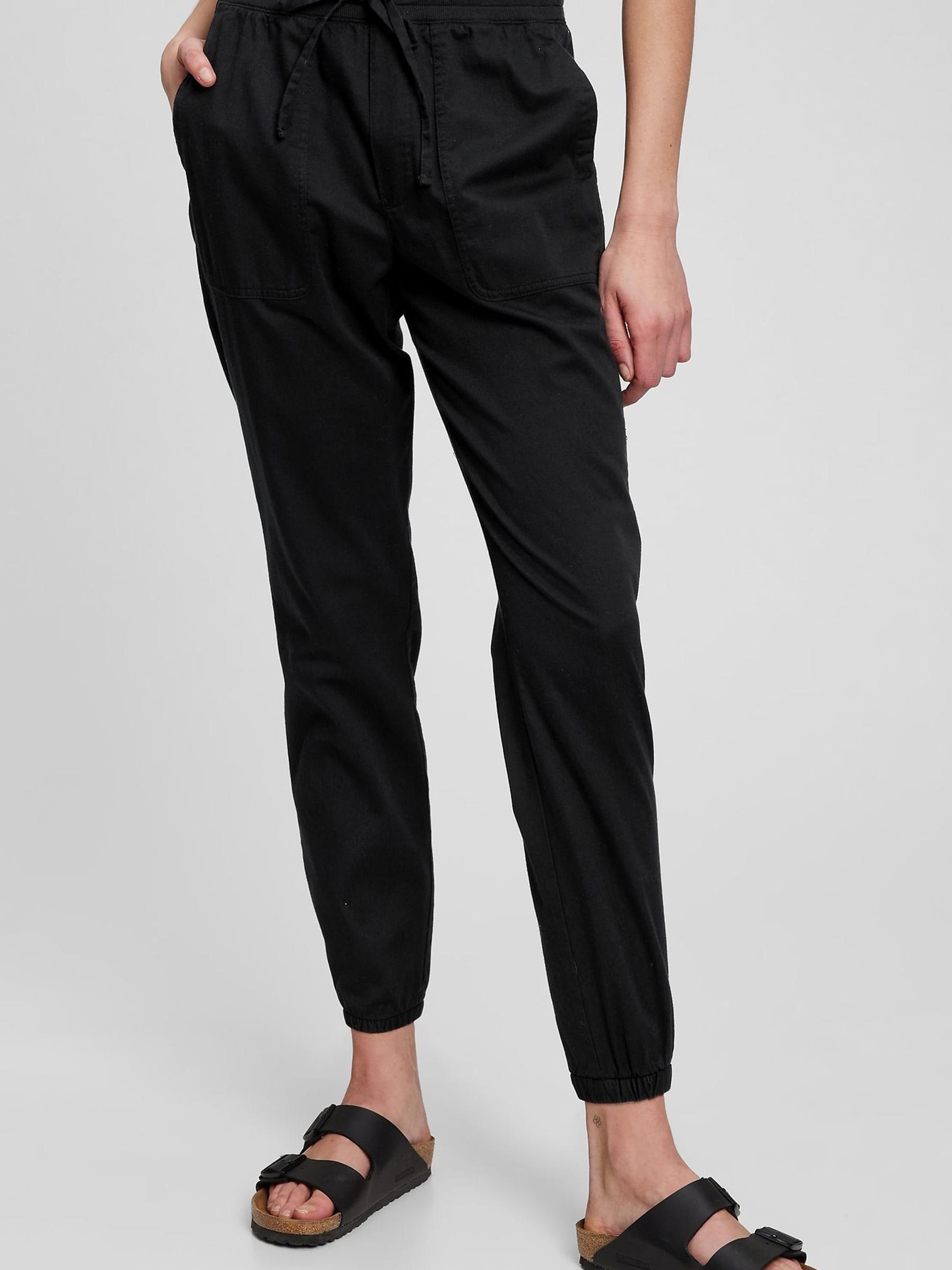 Ribbed Twill Joggers - Image 1 of 2