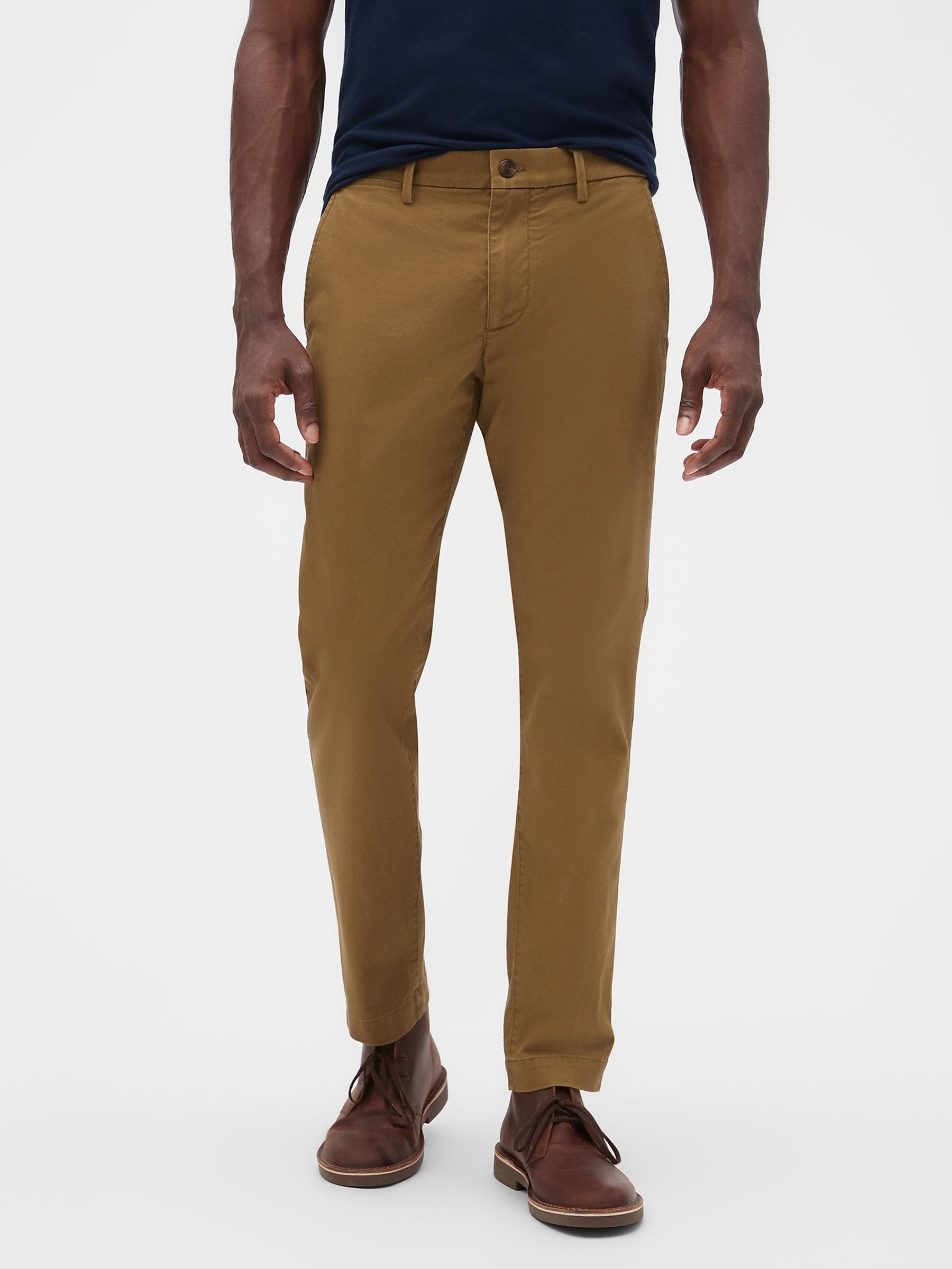 Tan Brown Essential Skinny Fit Chinos - Image 1 of 3
