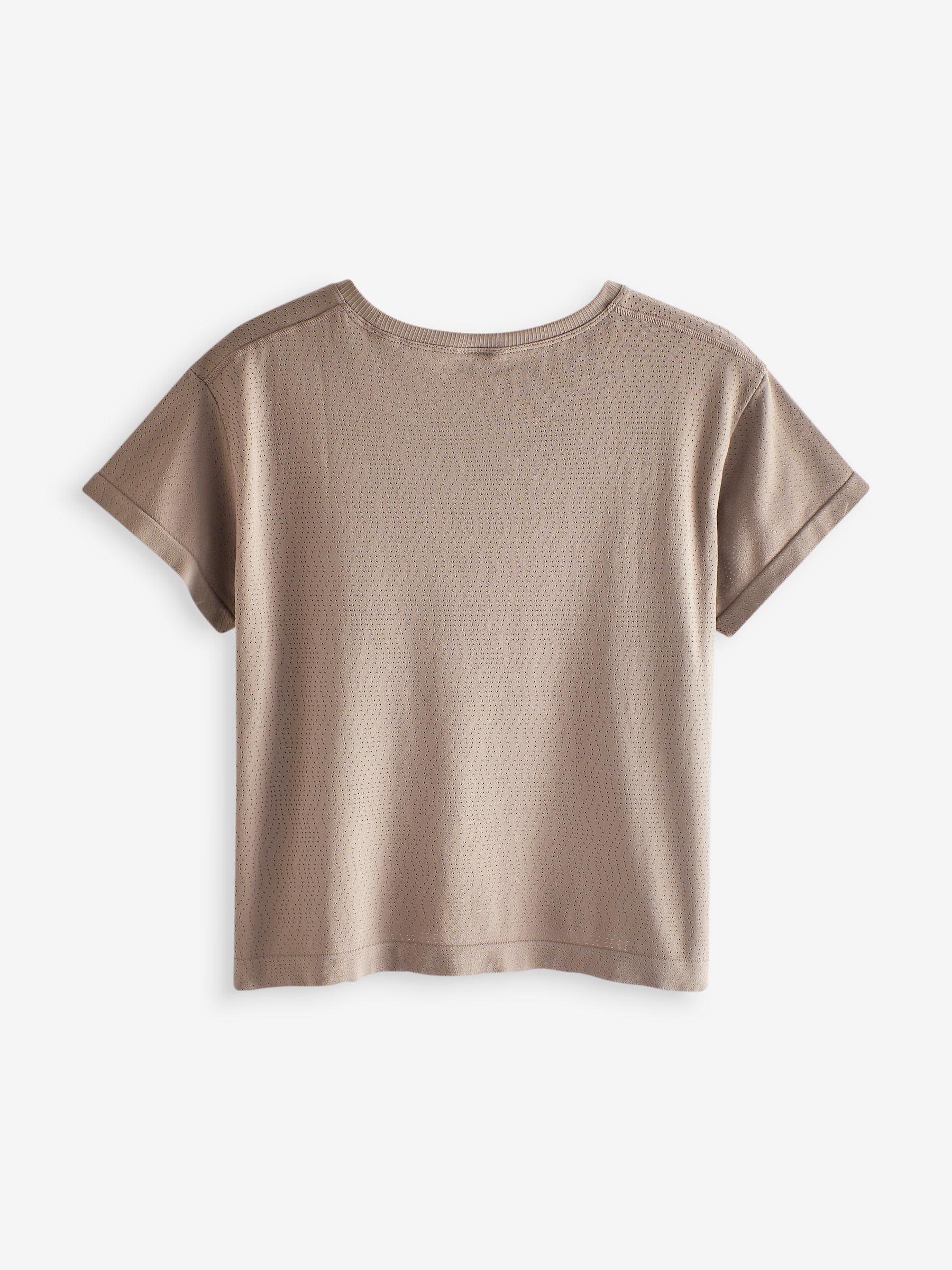 Athleta Brown Ether Seamless Mesh T-Shirt - Image 2 of 9