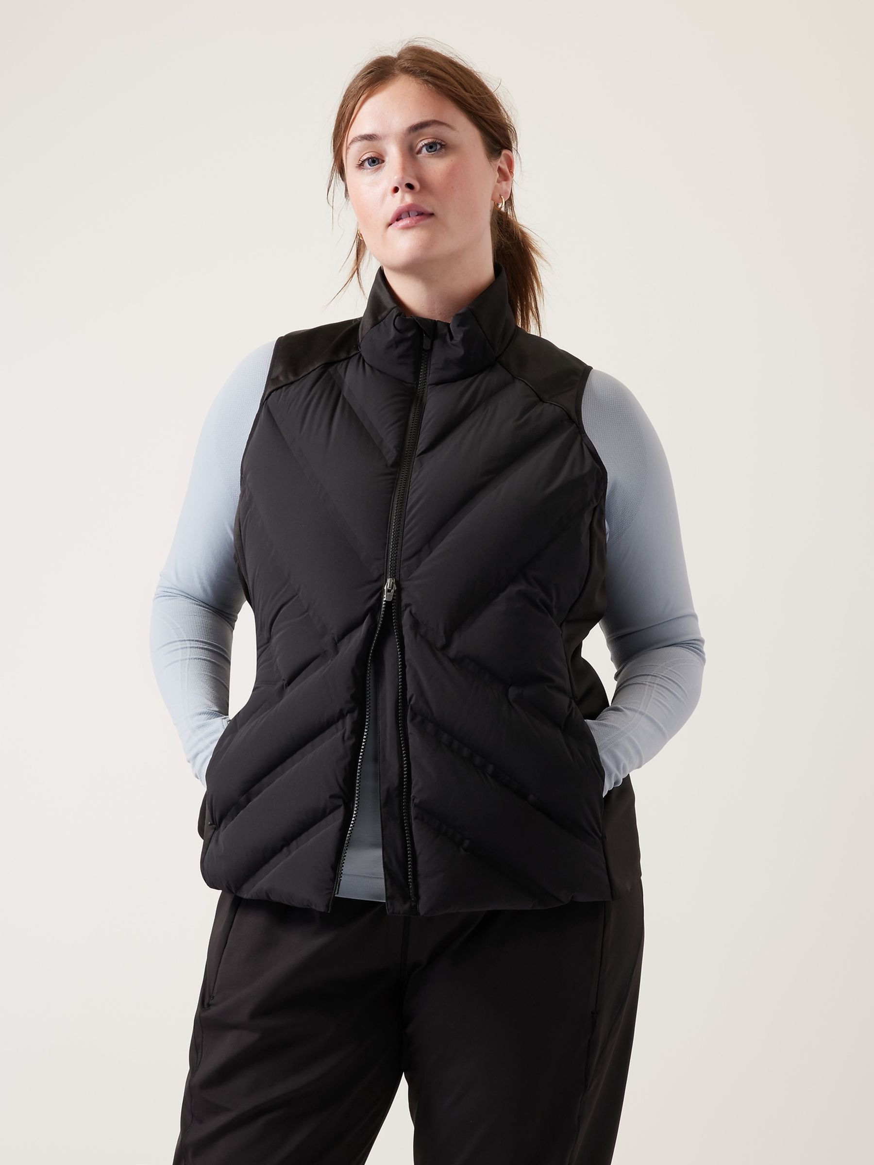 Athleta Black Inlet Gilet - Image 1 of 5