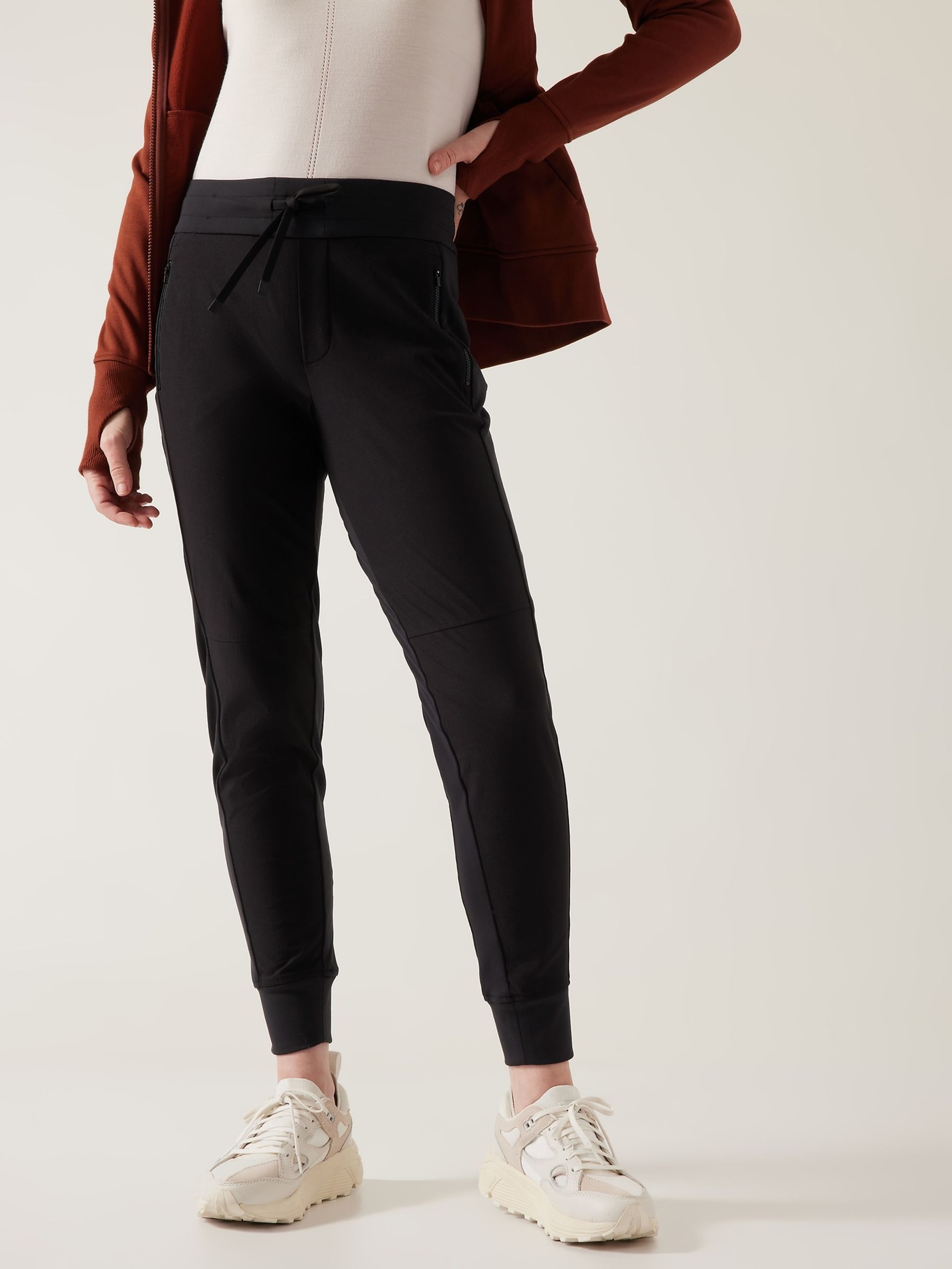 Athleta Black Headlands Hybrid Trek Joggers - Image 5 of 5