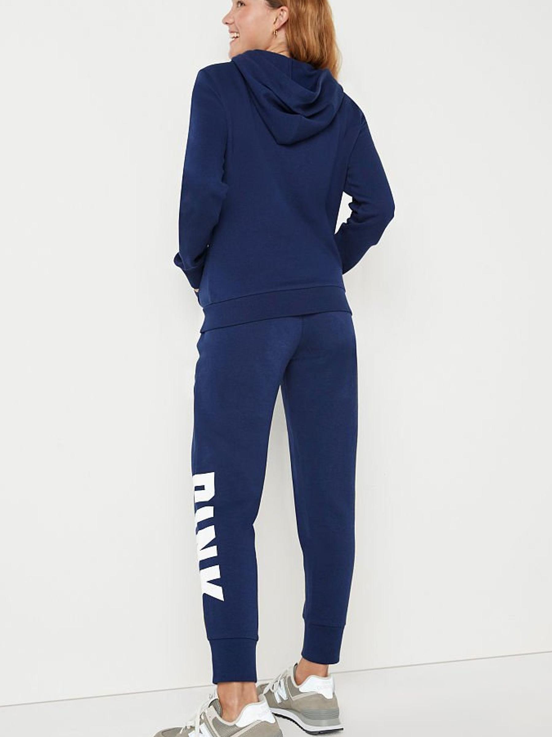 Navy Blue Fleece Lounge Jogger - Image 2 of 4