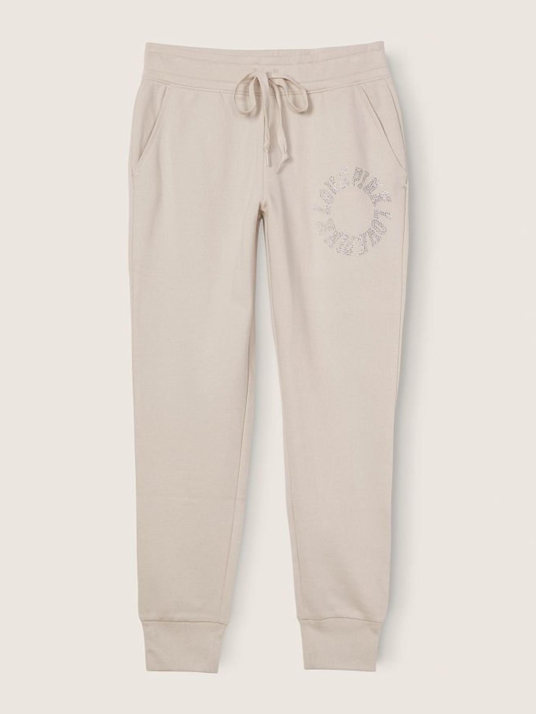 Vanilla Bean Shine Cream Fleece Lounge Jogger - Image 1 of 3