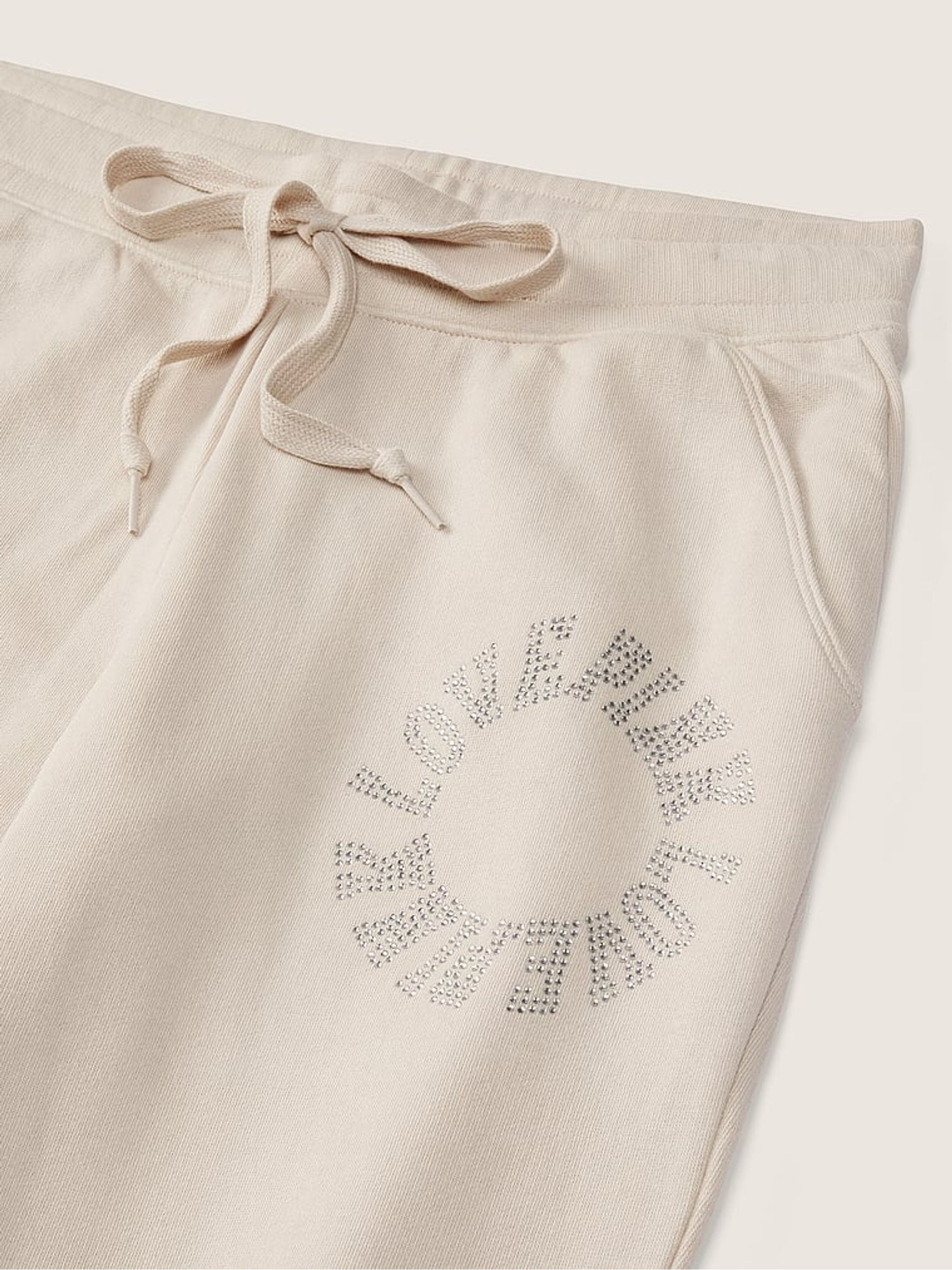 Vanilla Bean Shine Cream Fleece Lounge Jogger - Image 4 of 4 Vanilla Bean Shine Cream Fleece Lounge Jogger - Image 4 of 4