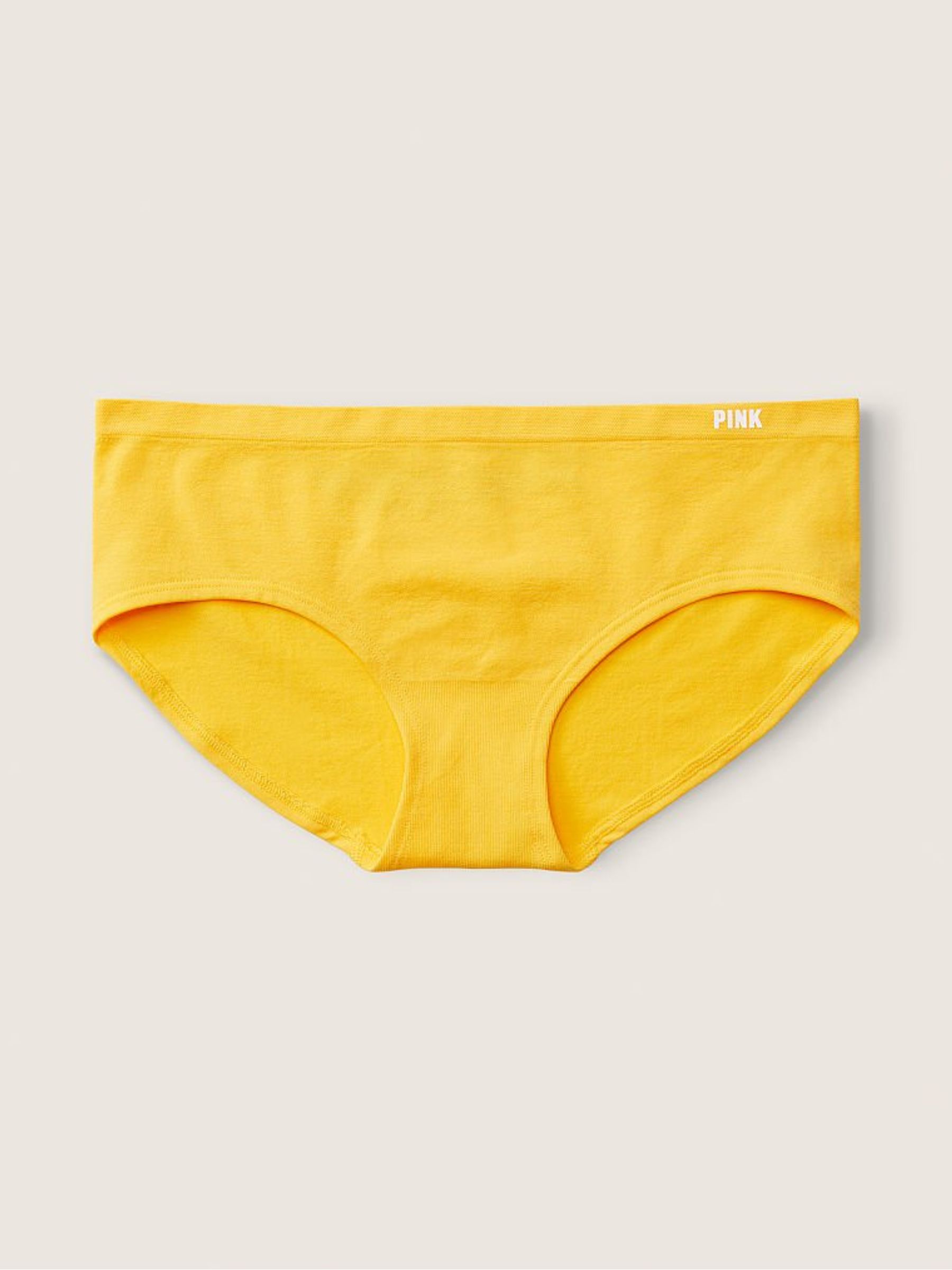 Maize Yellow with Graphic Yellow Seamless Hipster Knickers - Image 1 of 1