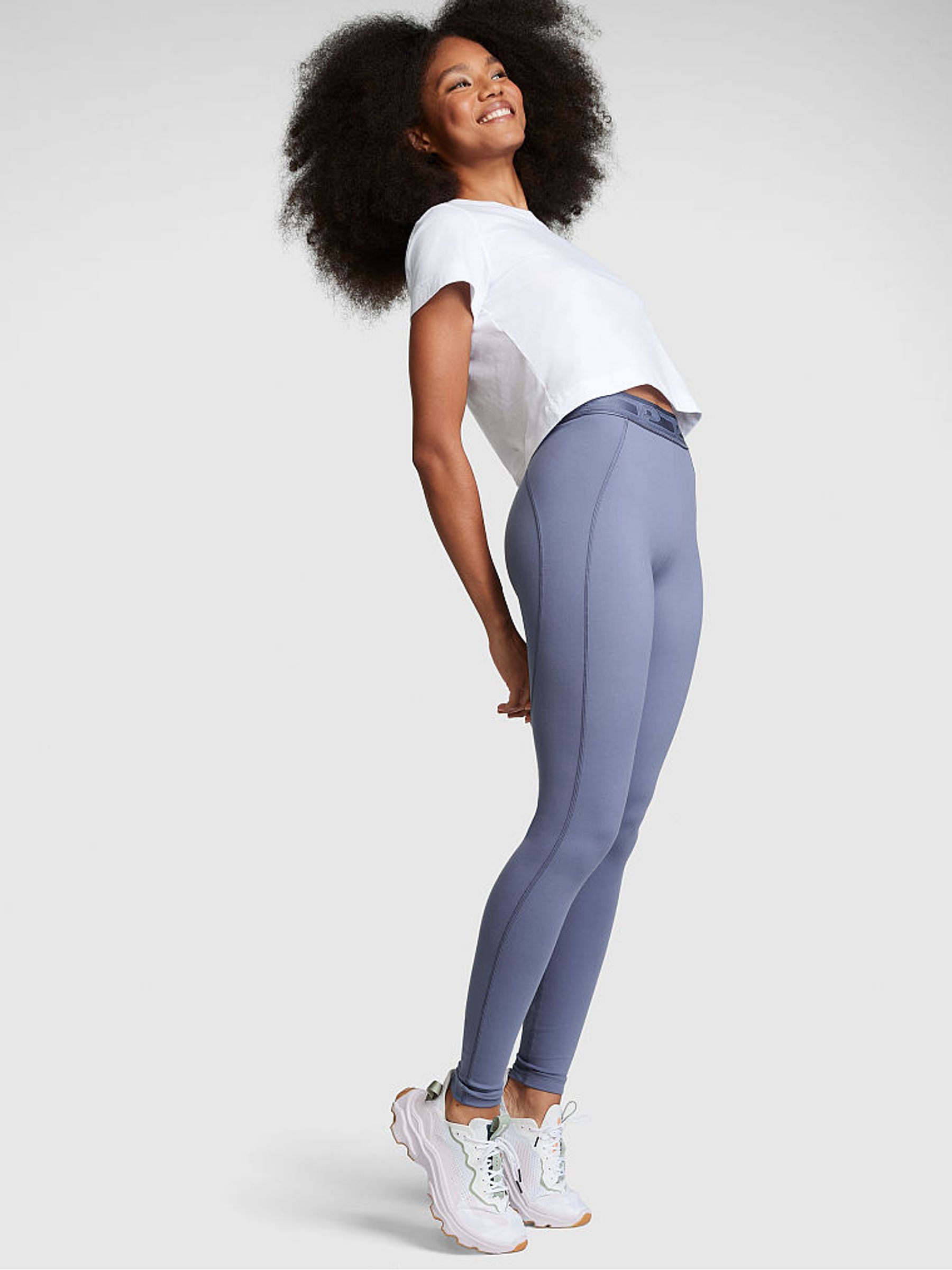Dusty Iris Blue Ultimate High Waist Legging - Image 1 of 4