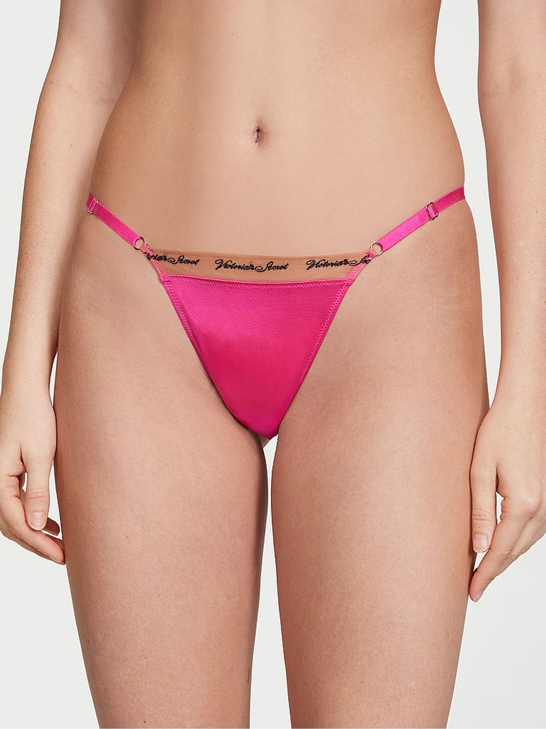 Forever Pink Thong Icon Thong Knickers - Image 1 of 1