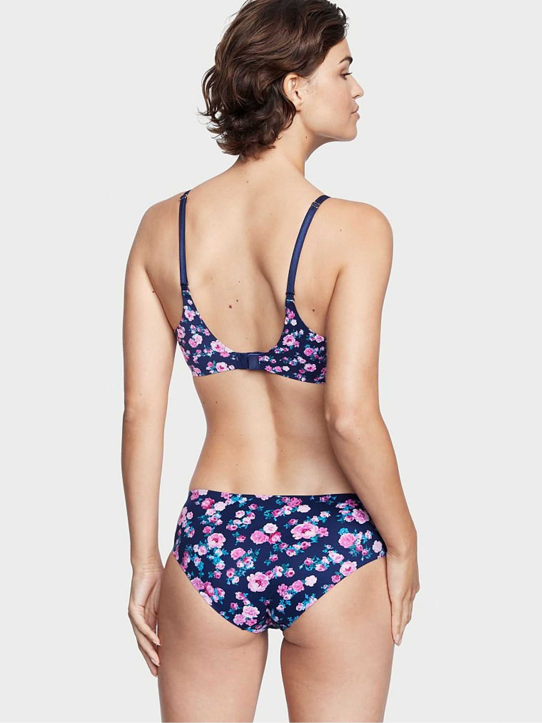 Fall Blooms Blue Smooth Hipster Knickers - Image 2 of 4