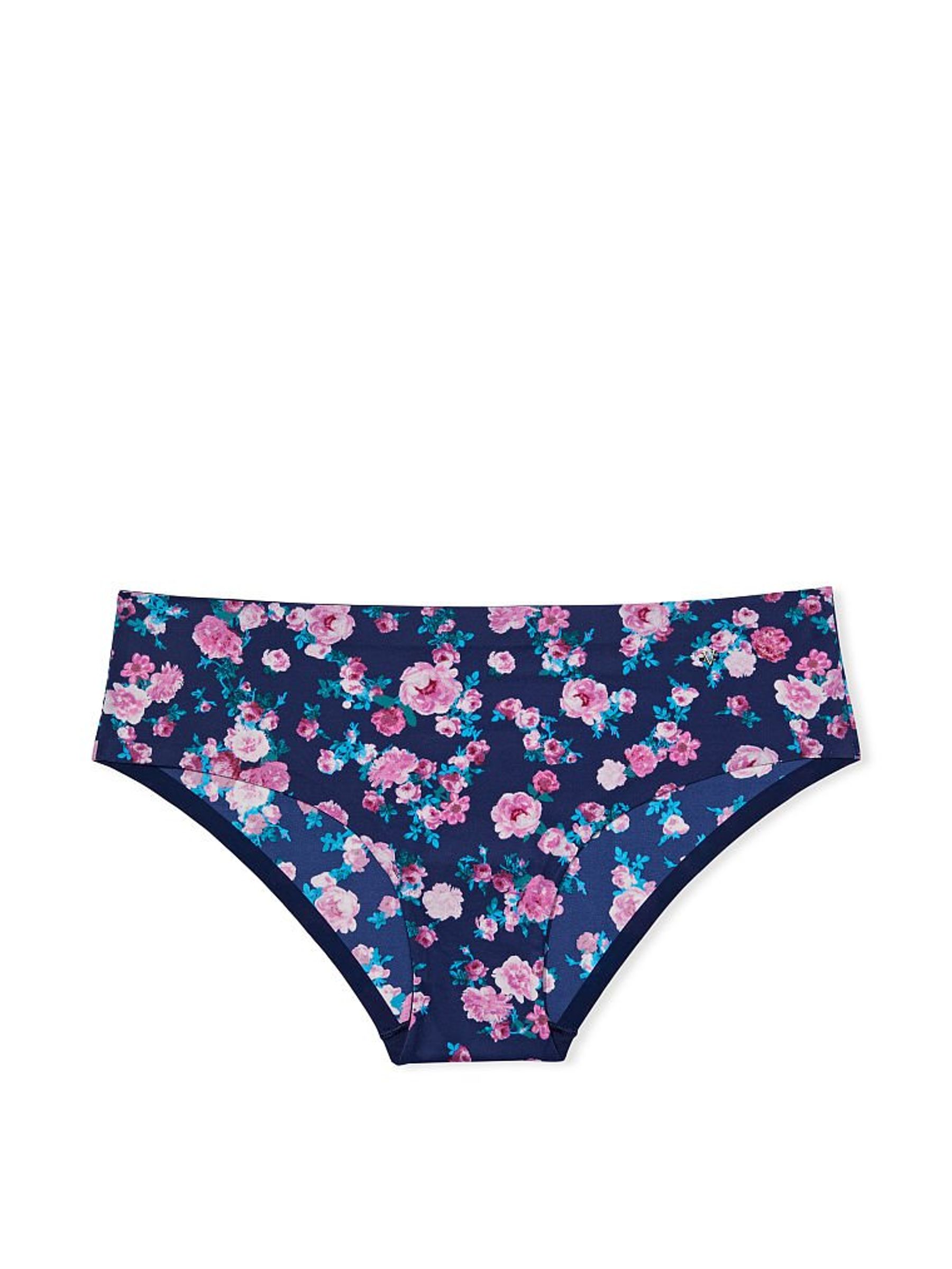 Fall Blooms Blue Smooth Hipster Knickers - Image 4 of 4