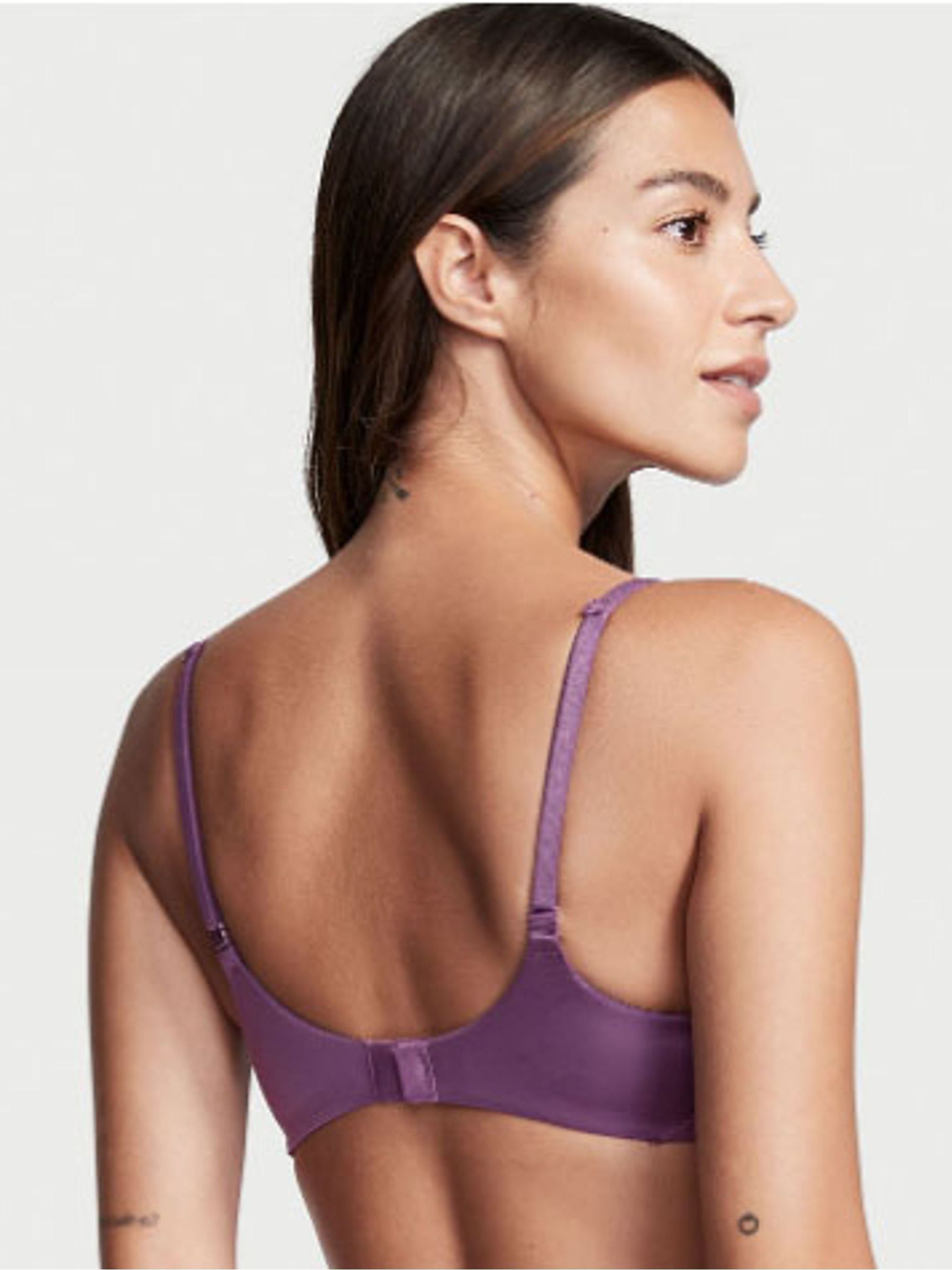 Mystified Purple Lace Push Up Bra - Image 2 of 3