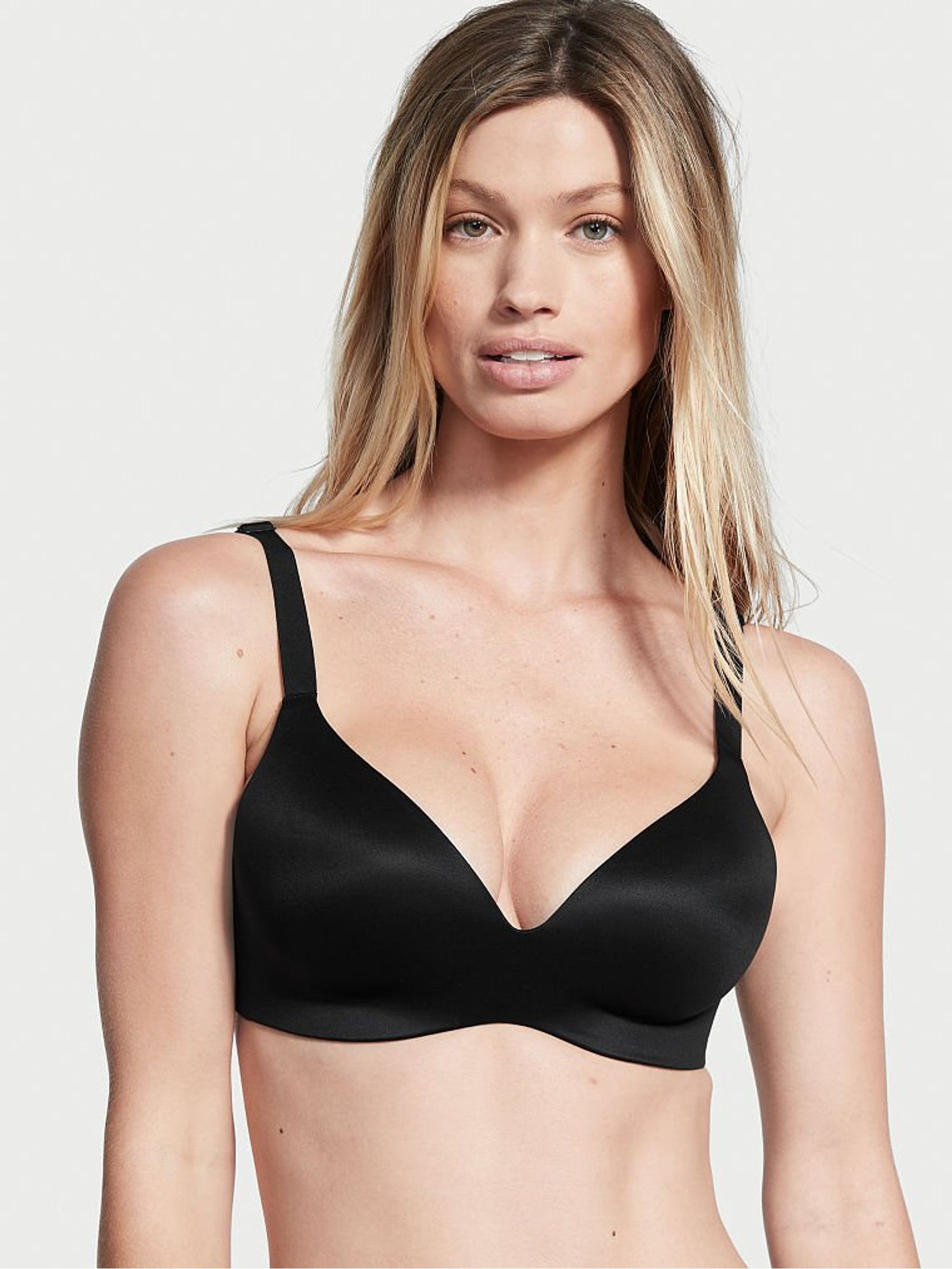 Black Infinity Flex Lightly Lined Non Wired Full Cup Bra - Image 2 of 4
