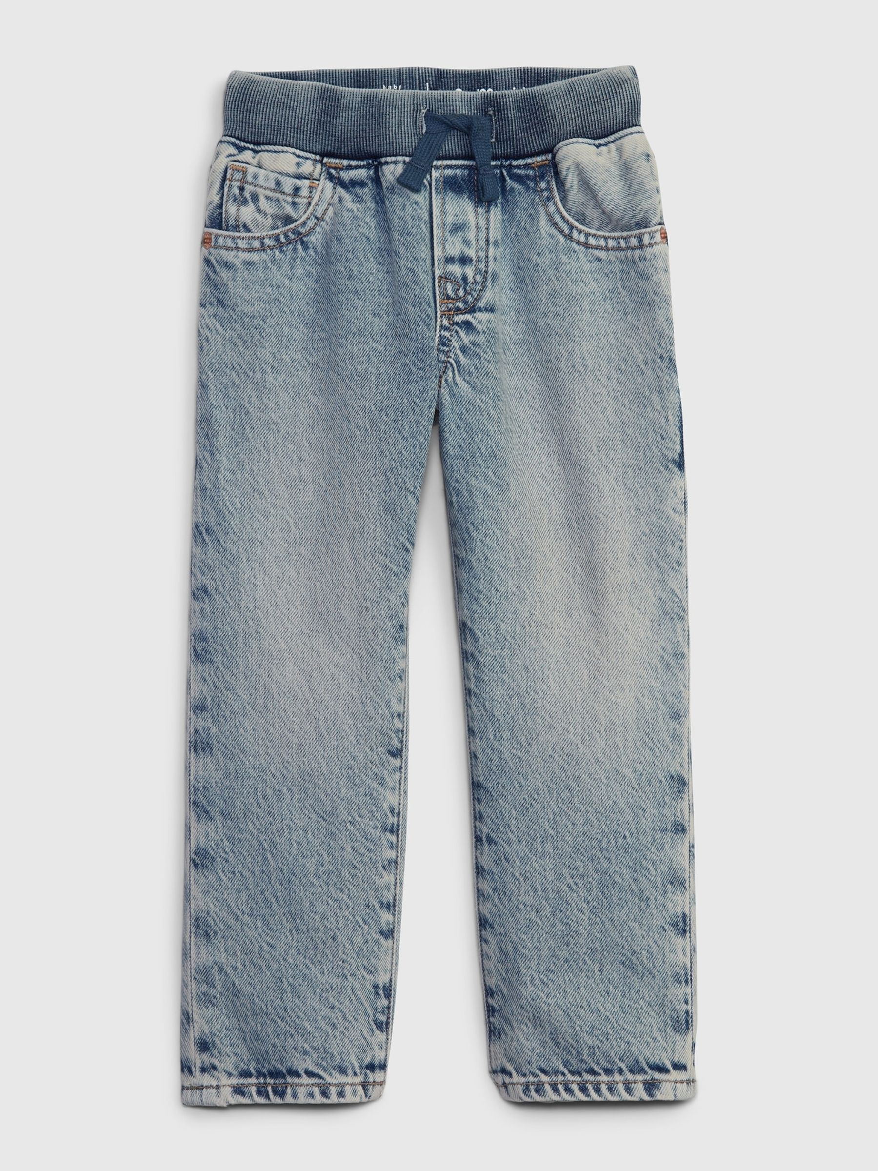 Light Wash Blue 90s Original Straight Washwell Jeans (12mths-5yrs) - Image 1 of 3