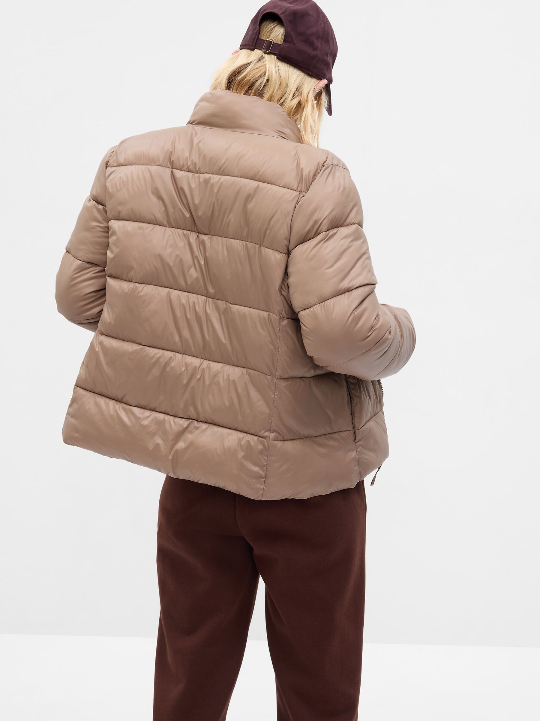 Brown ColdControl Puffer Jacket - Image 2 of 2
