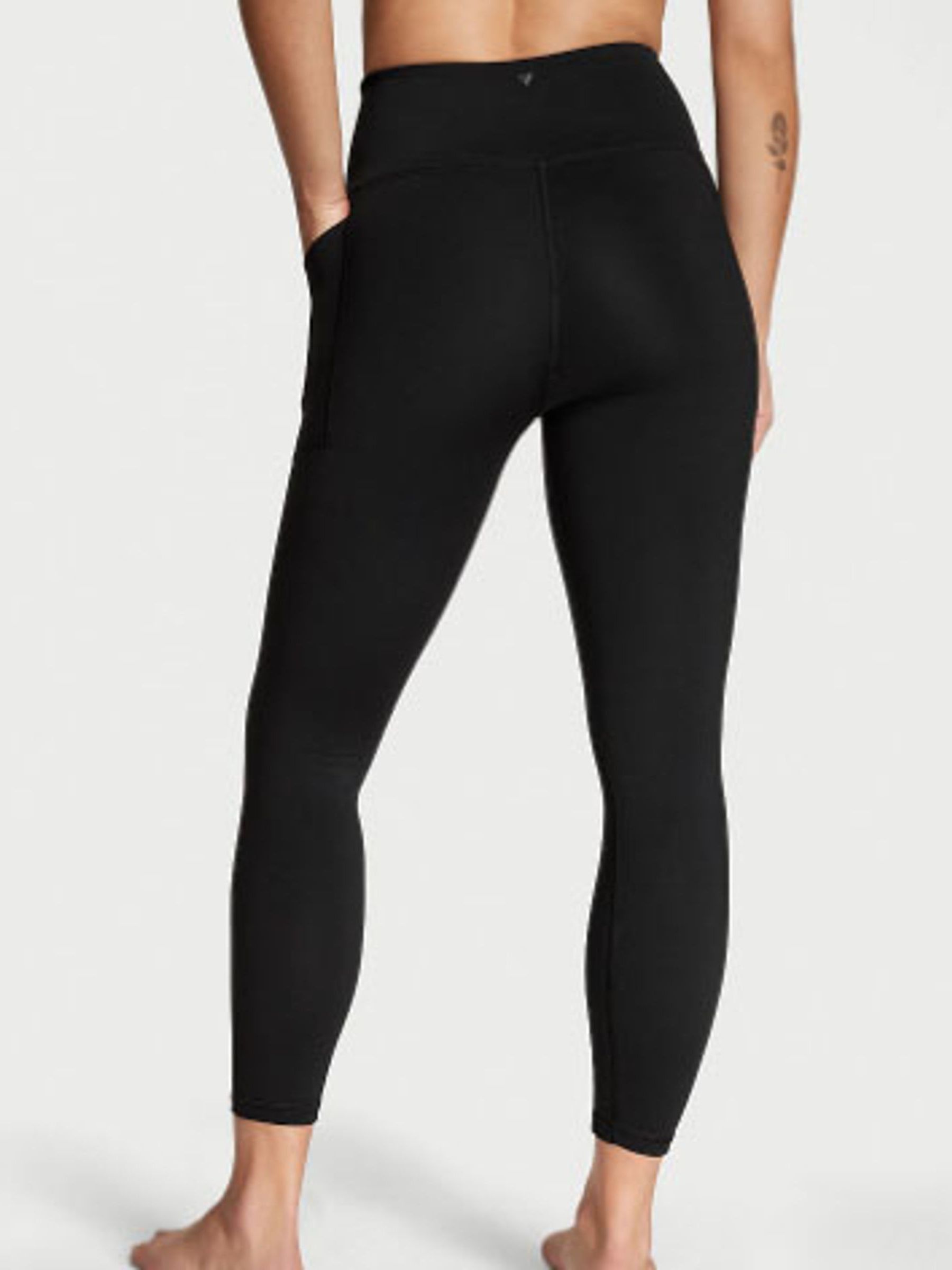 Black Love Cloud Ruched Pocket Legging - Image 2 of 4