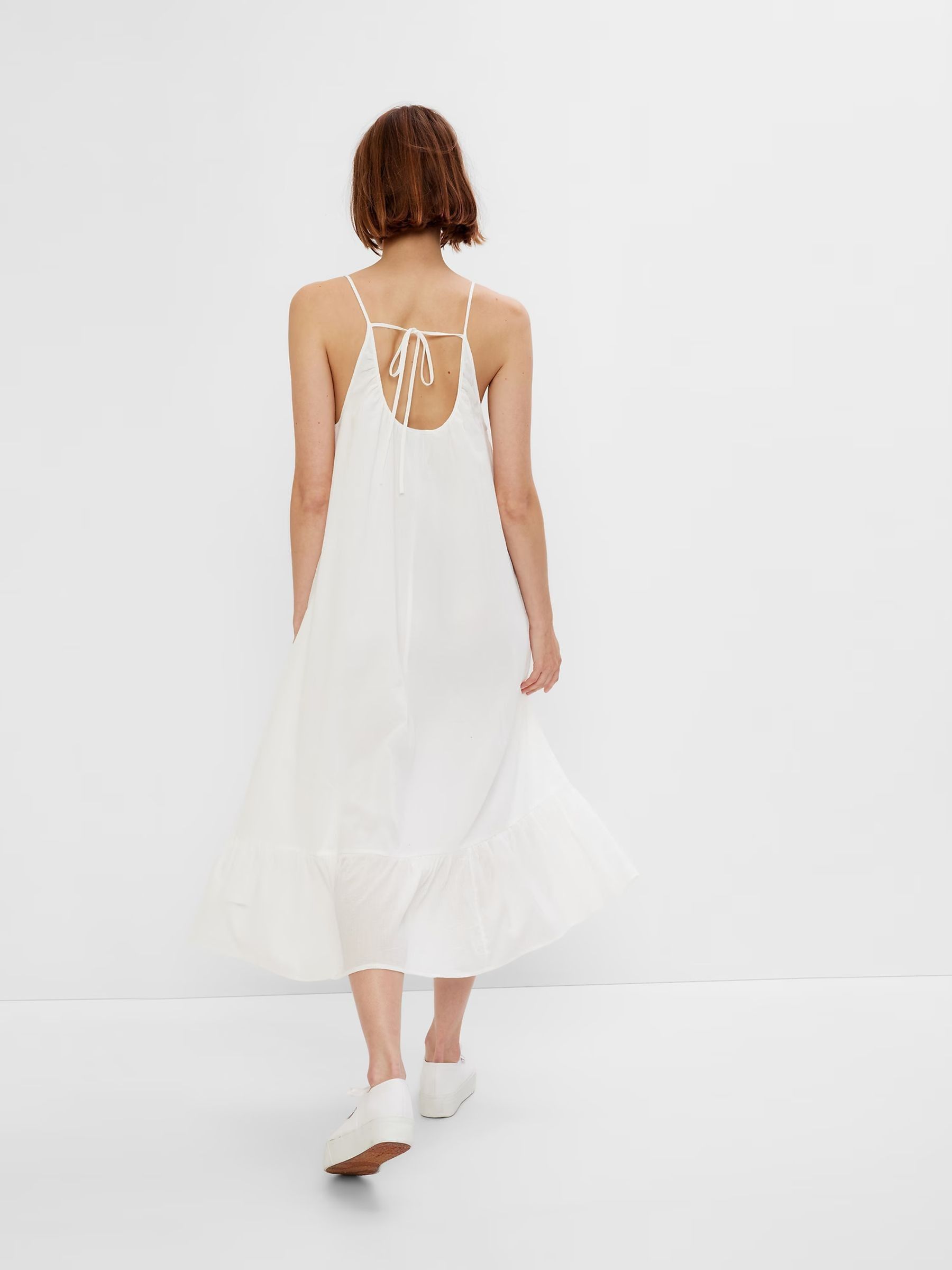 Strappy Ruffle Hem Maxi Dress - Image 2 of 6