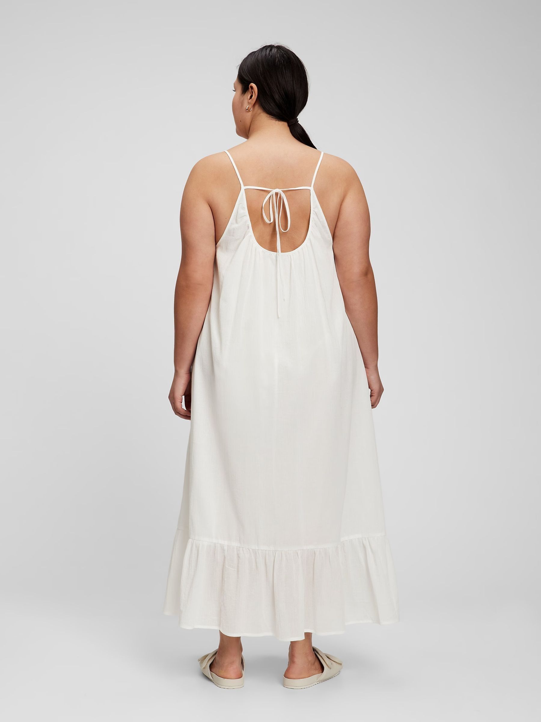 Strappy Ruffle Hem Maxi Dress - Image 5 of 6