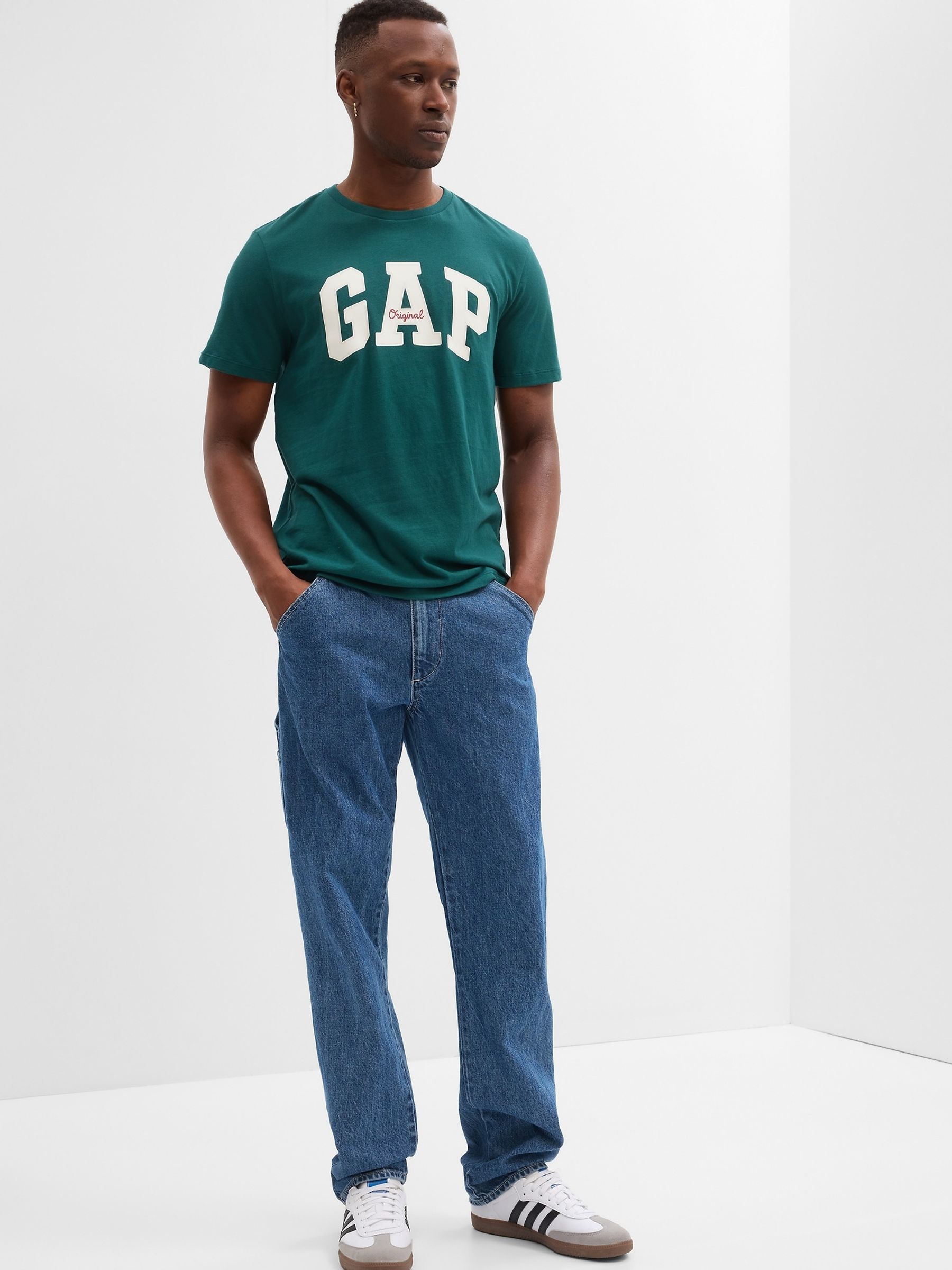 Green Logo Crew Neck Short Sleeve T-Shirt - Image 1 of 1