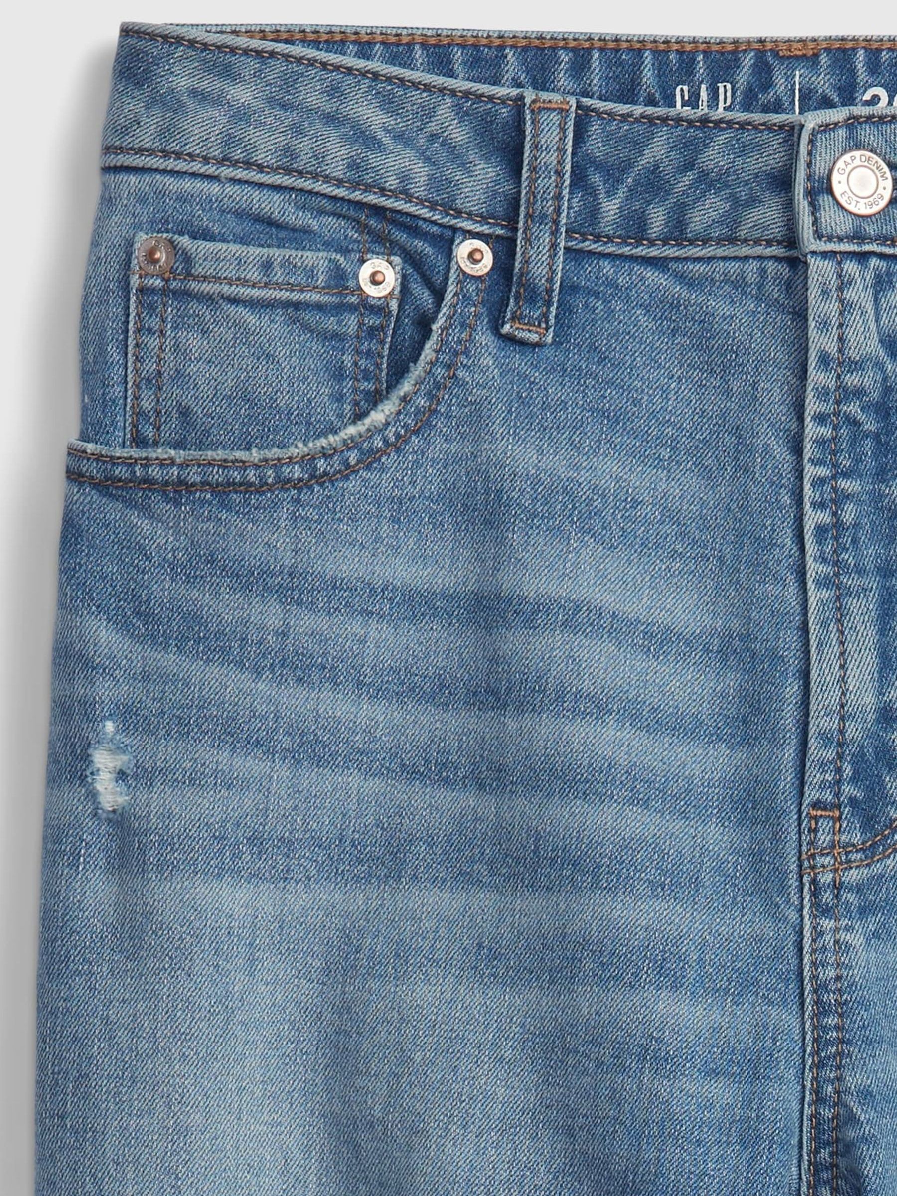 Teen High Rise Girlfriend Jeans with Washwell - Image 3 of 4
