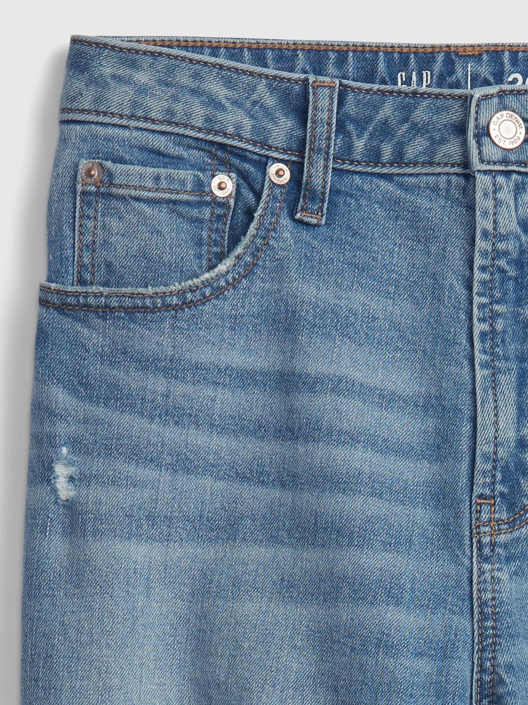 Teen High Rise Girlfriend Jeans with Washwell - Image 4 of 4