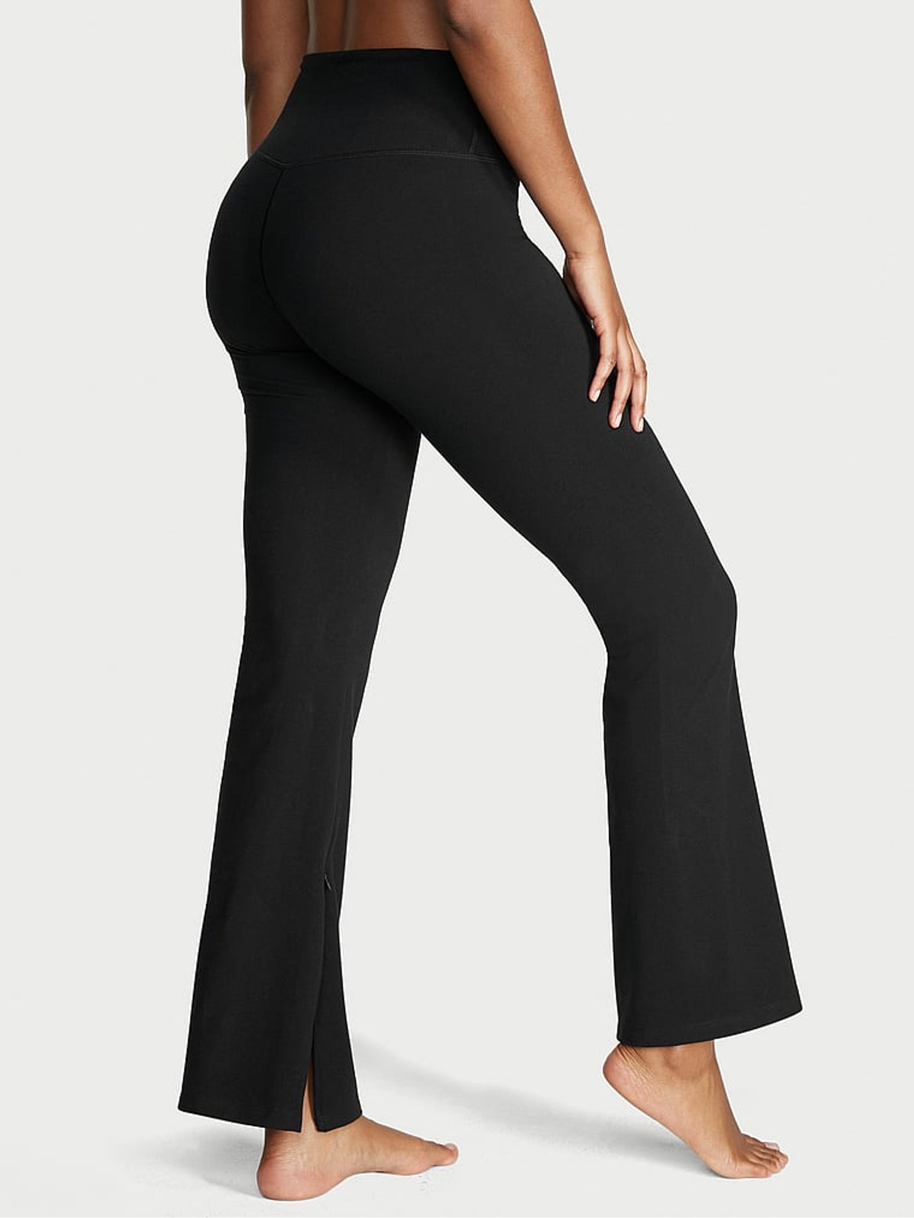 Pure Black Body Cotton Leggings - Image 2 of 3