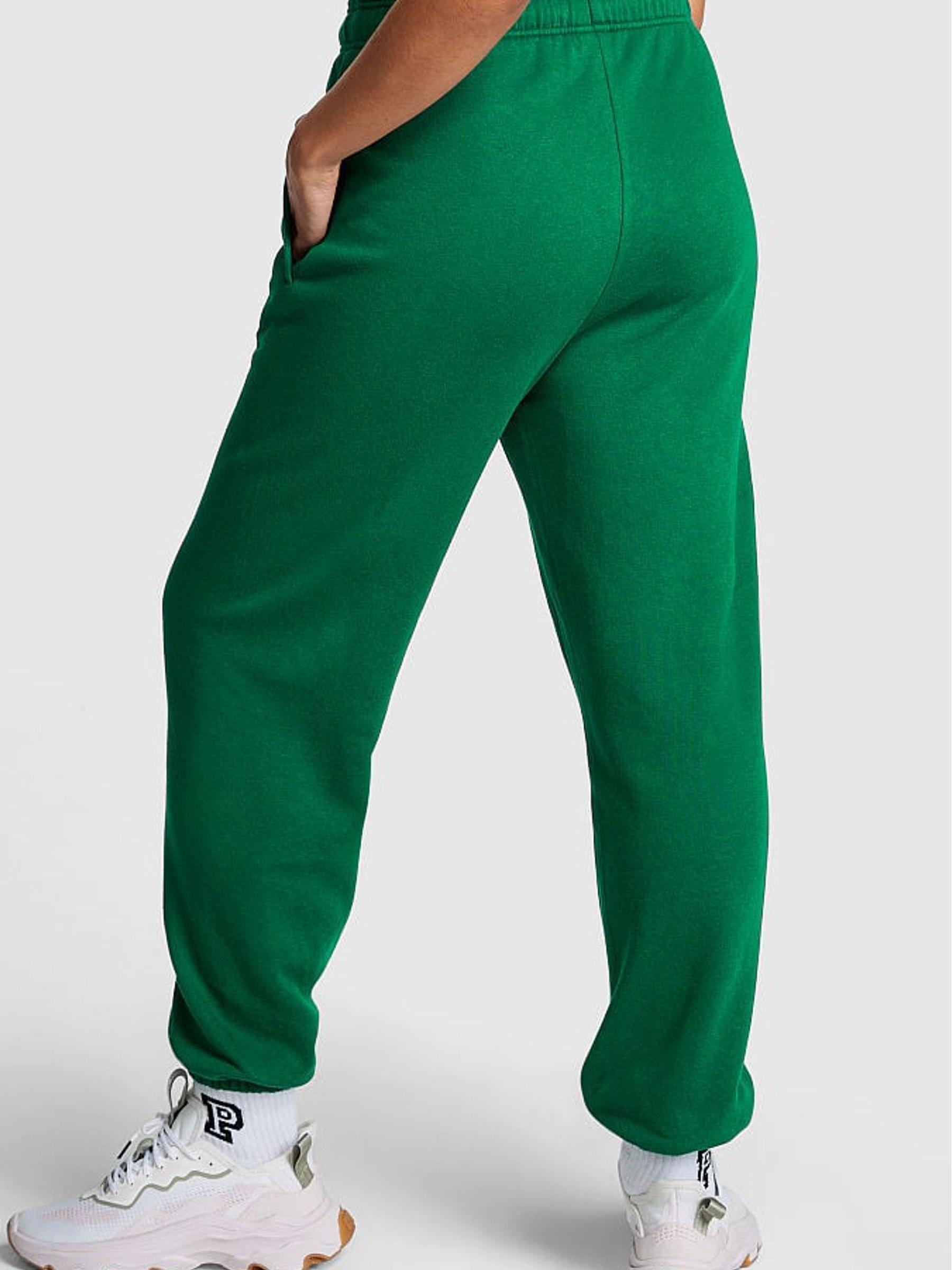 Garnet Green Fleece Cuffed Jogger - Image 2 of 3