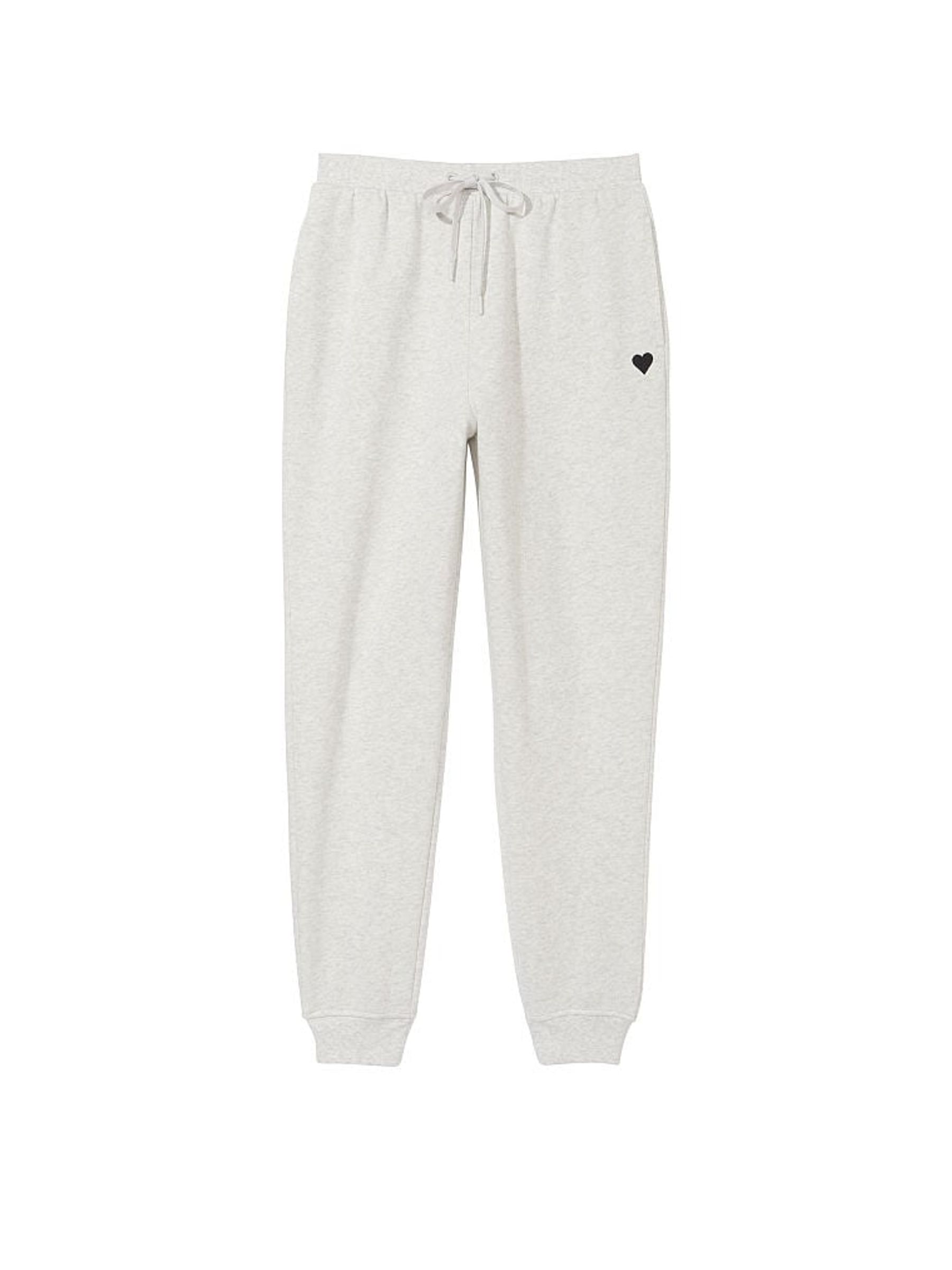 Snow Heather Grey Graphic Joggers - Image 3 of 3