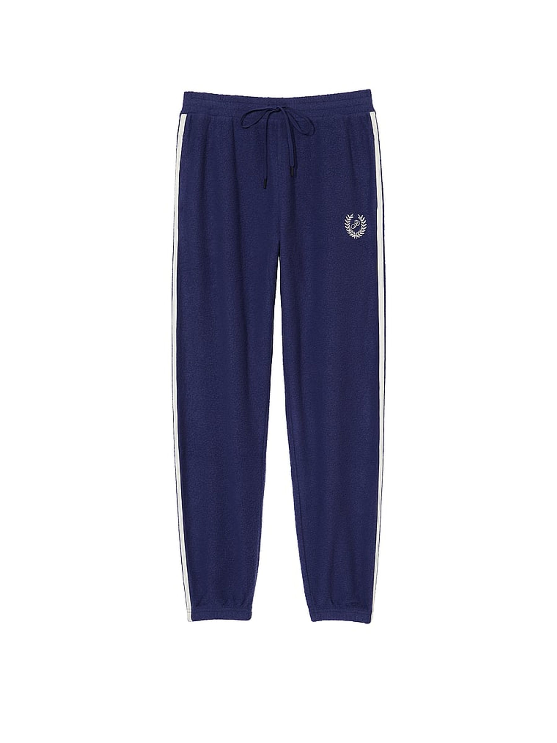 Midnight Navy Blue Reverse Fleece Jogger - Image 4 of 4